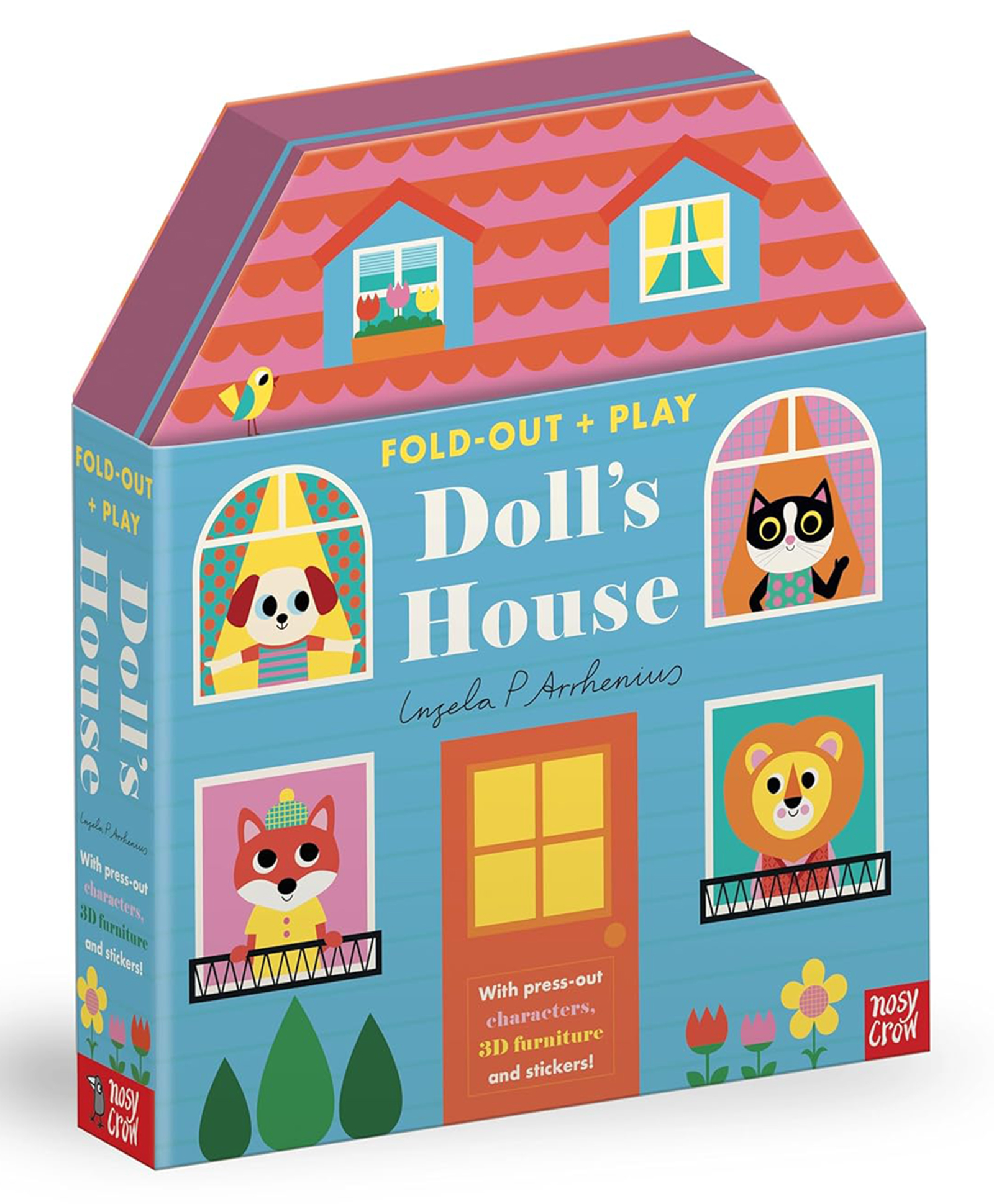 Fold-out + Play: Doll's House Board Books English-image-45