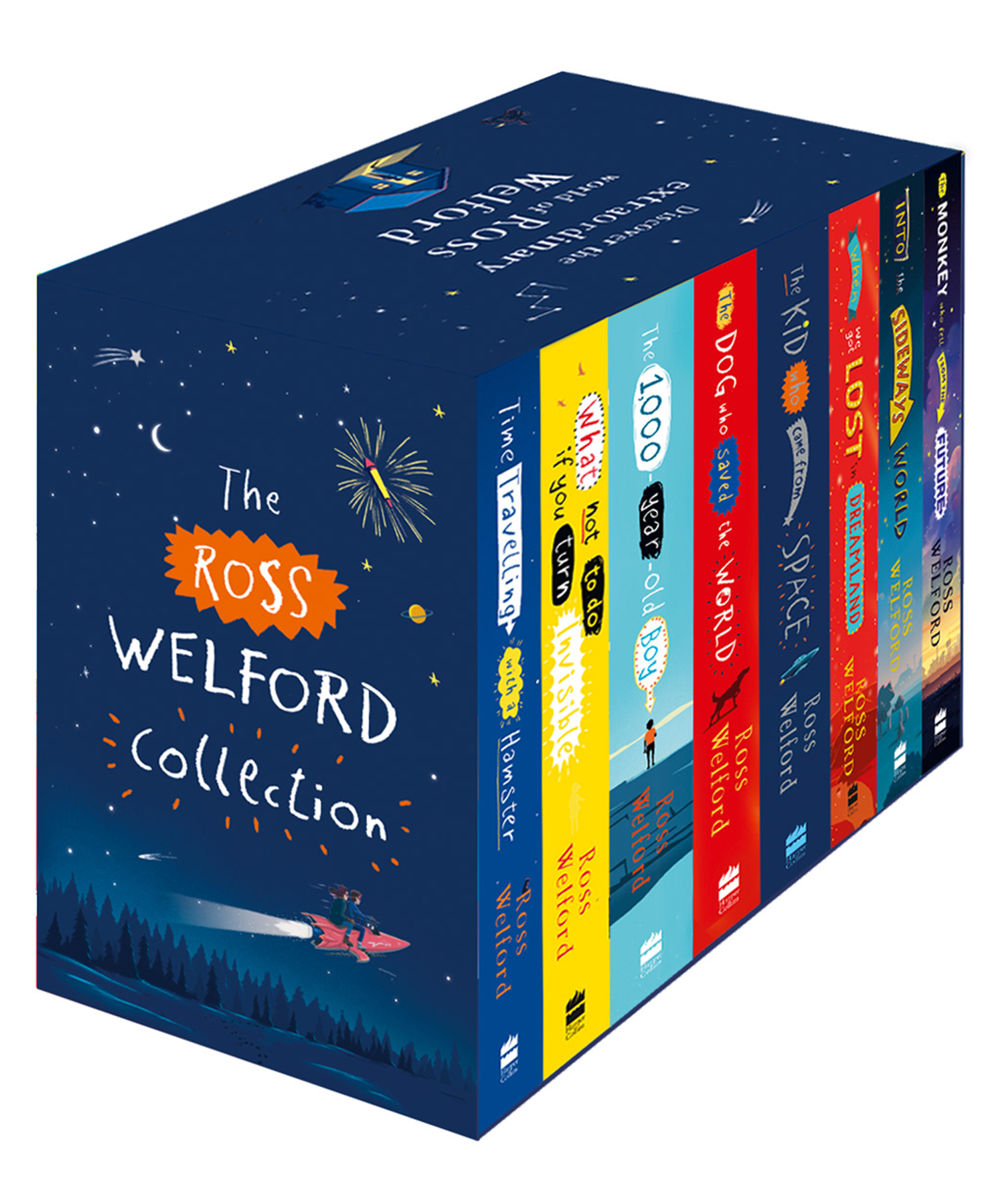 harper collins Ross Welford 8-copy Boxset Story Books- English-picture-20