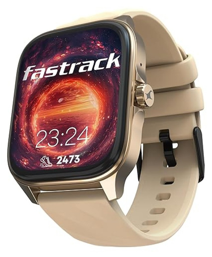Fastrack Astor FS1 Pro Smart Watch, 1.97" AMOLED Display, Bluetooth Calling, 100+ Sports Modes, SpO2 & Heart Rate Monitoring, Women's Health, IP68, Up to 5 Days Battery, Functional Crown (Beige)-picture-21
