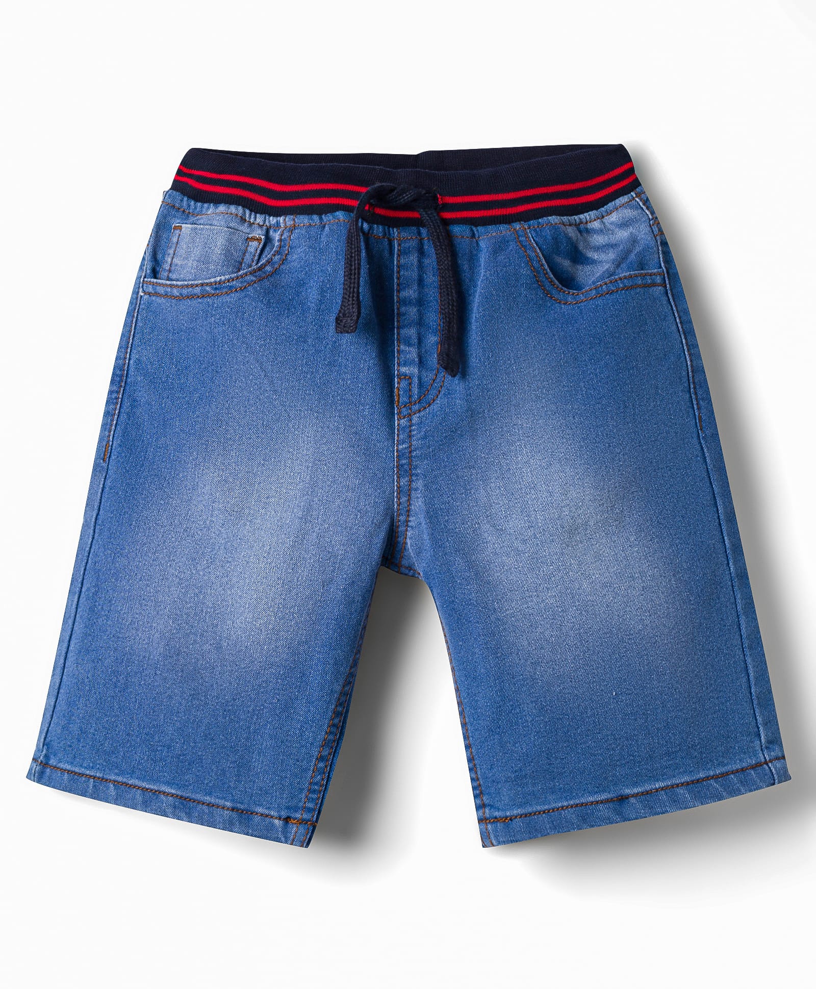 Pine Kids Denim Woven Washed Shorts - Light Blue-picture-28