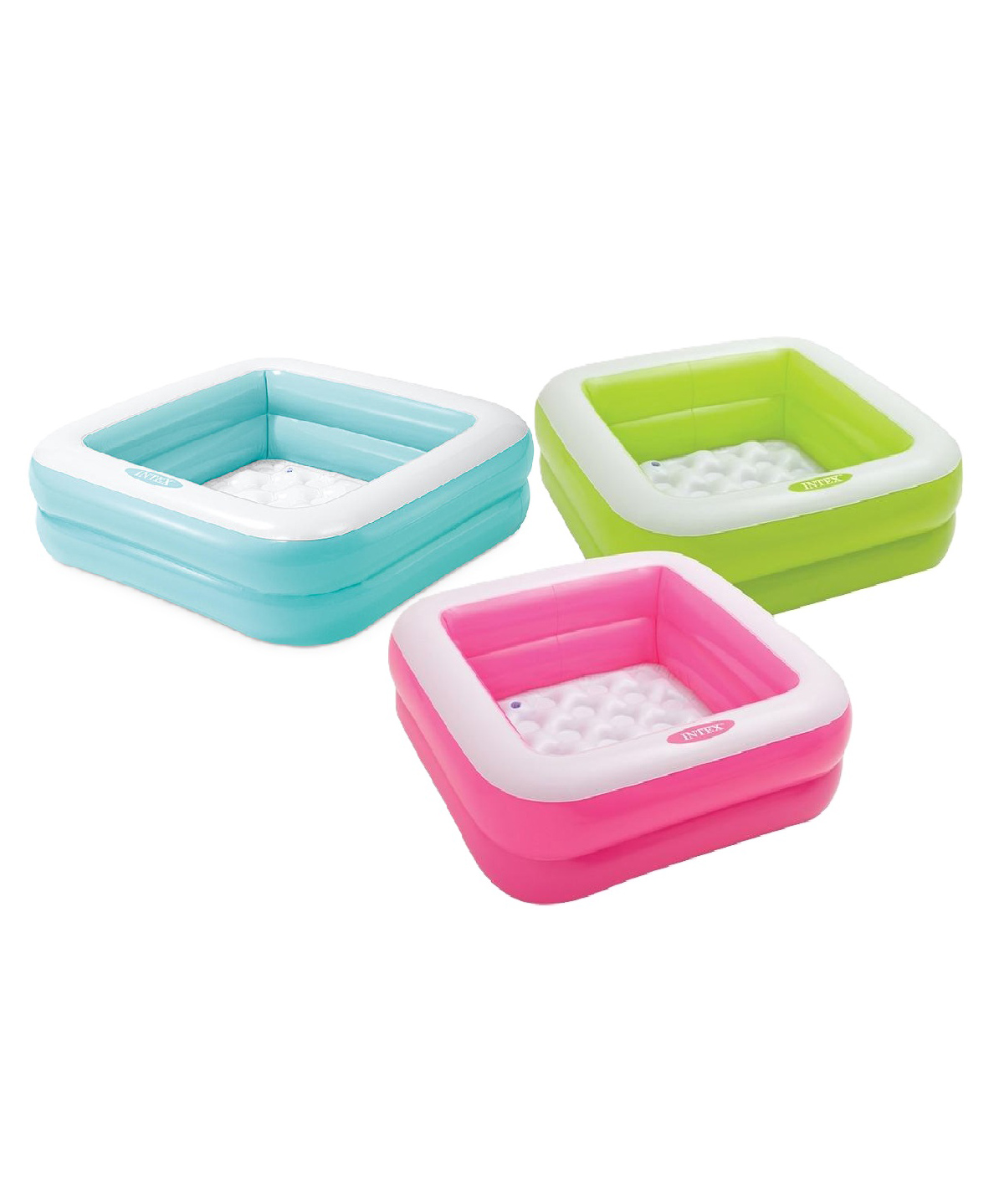Intex inflatable Play Box Inflatable square shape Kiddie Pool tub for kids bath tub-image-40