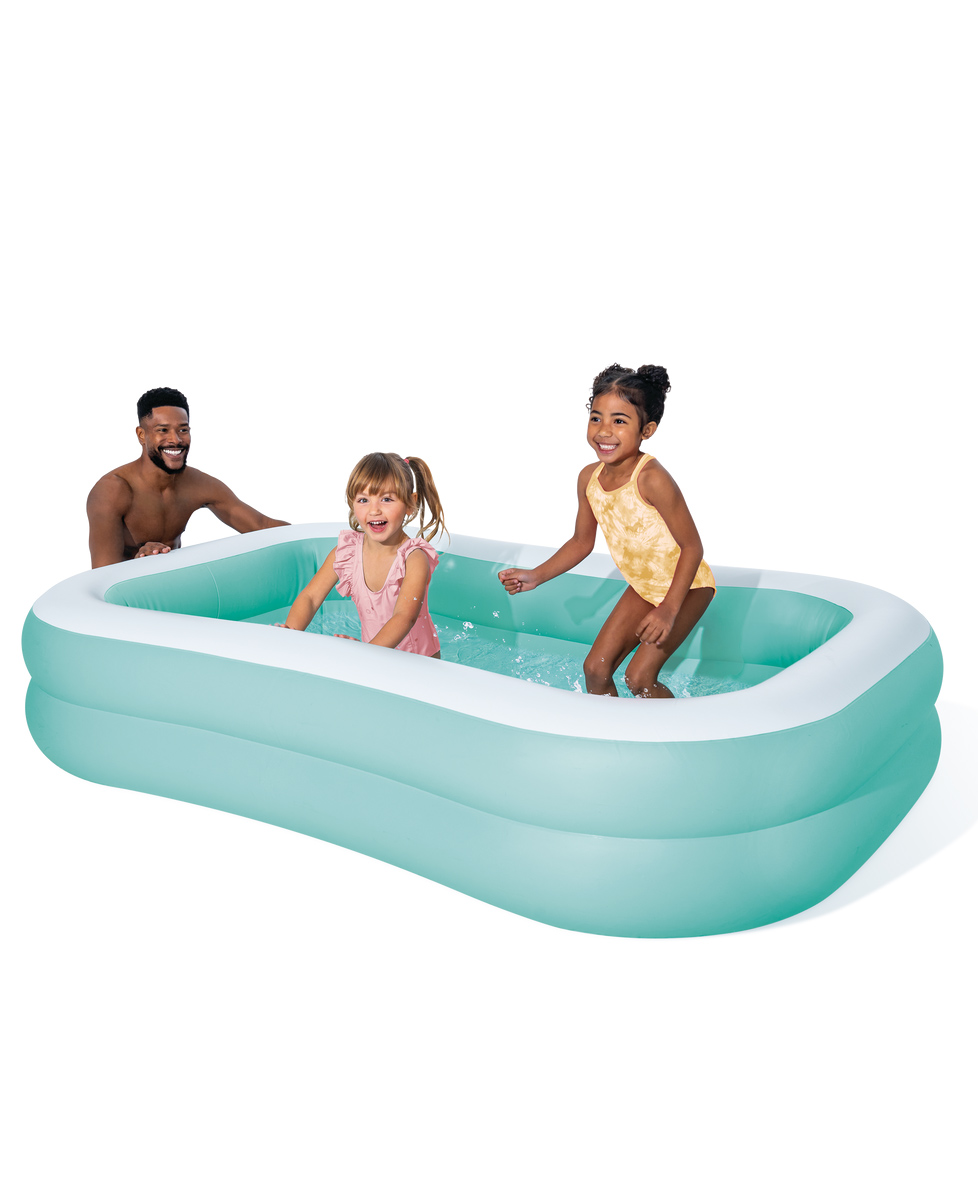 INTEX Inflatable rectangle Pool Family tub Swim Center pool bath tub for kids-image-31