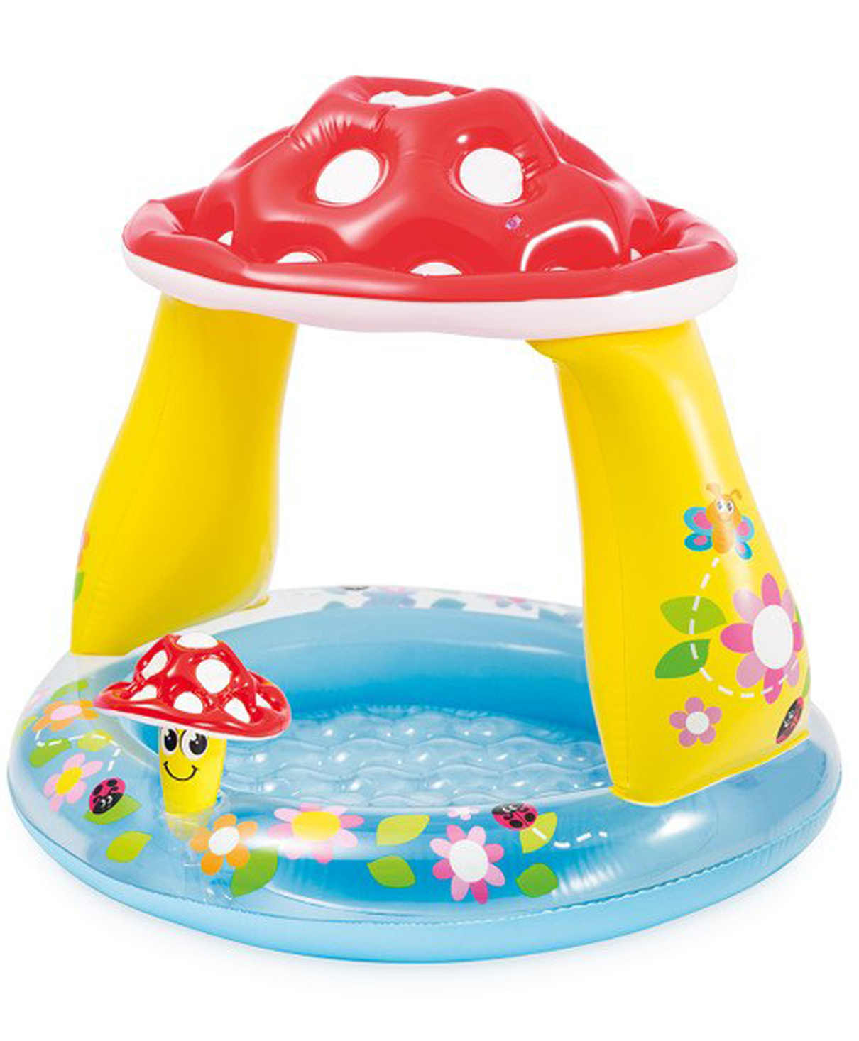 INTEX Inflatable Mushroom Baby Pool cozy and colorful play space with this adorable mushroom-themed inflatable splash pool.-picture-15