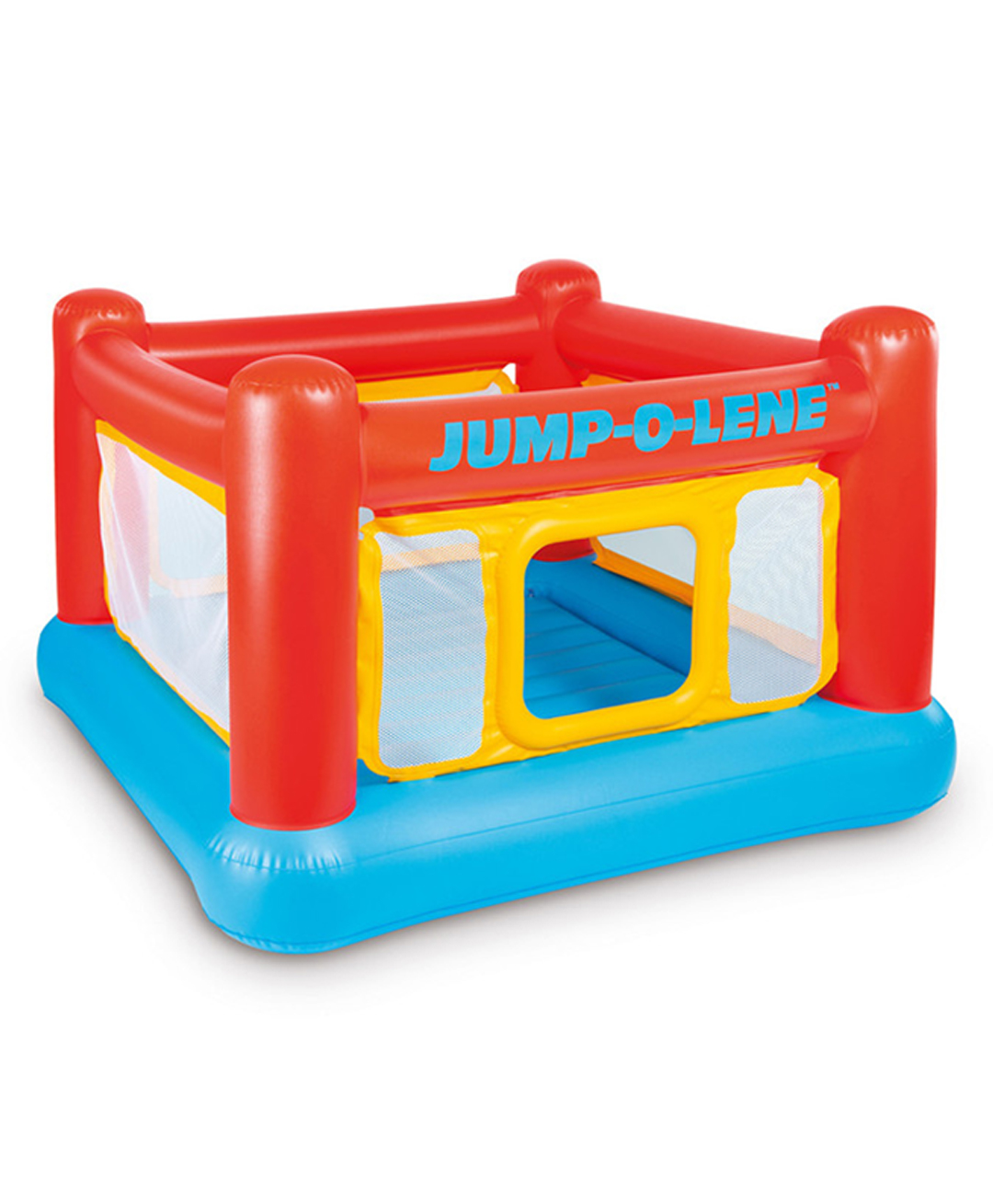 Intex Playhouse Jump-O-Lene Inflatable Bouncer Inflatable house Color May Vary-image-2
