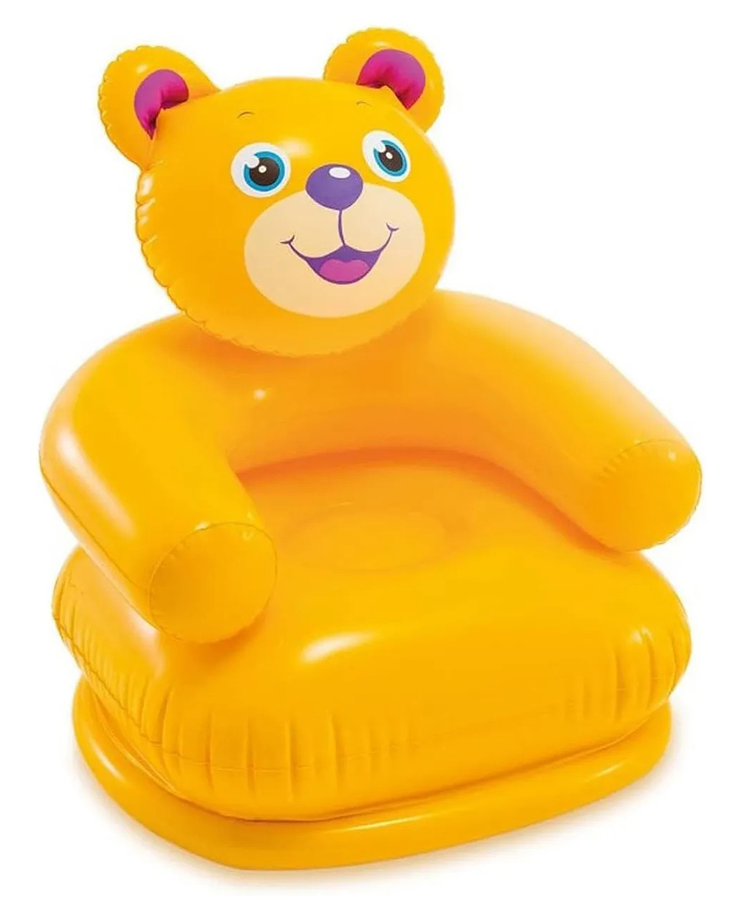 Intex Teddy Chair Inflatable Happy Animal Chair Chair - (Pack of 1-Color May Vary)-picture-1
