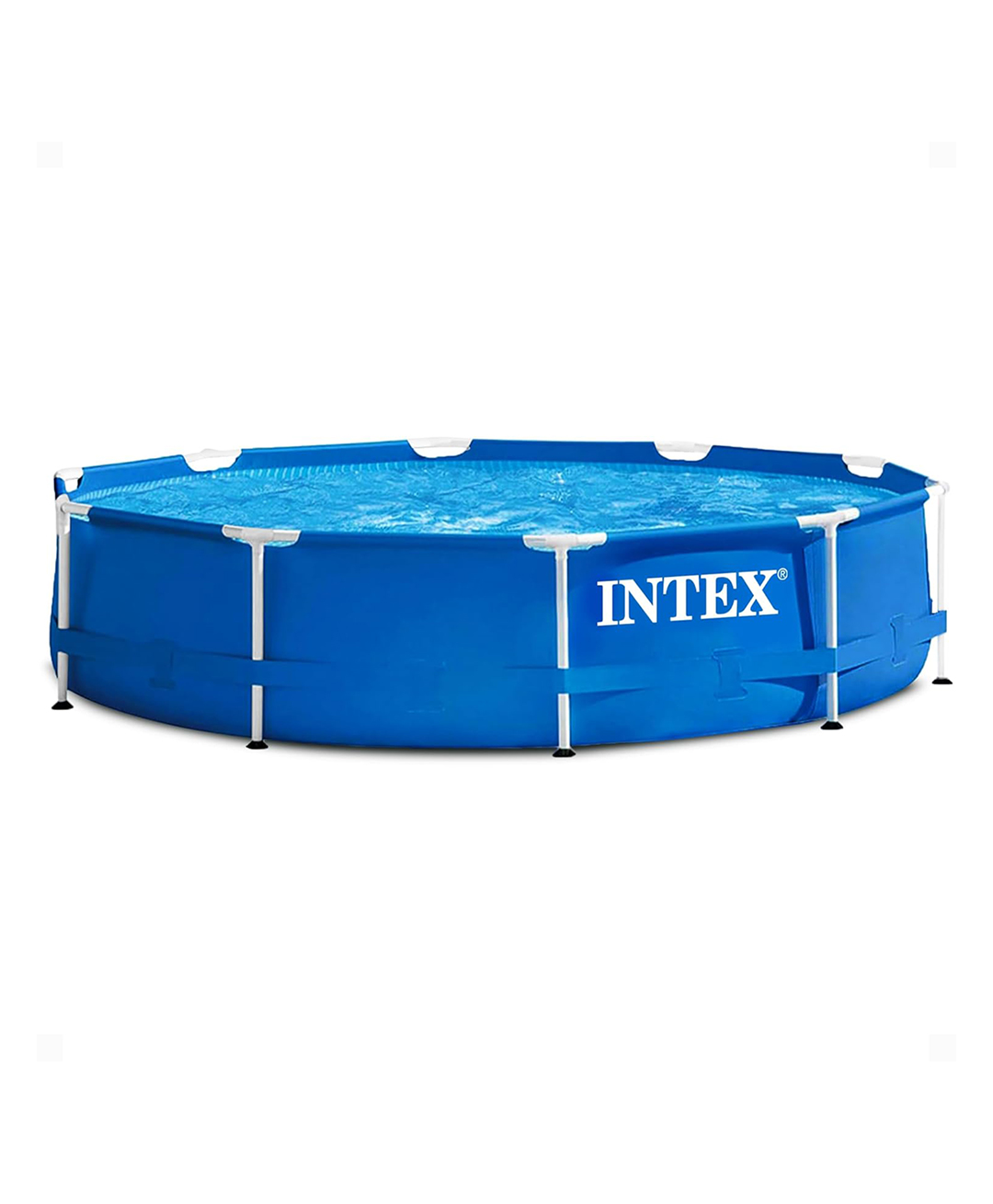Intex Beachside Metal Frame 10' x 30'' Above Ground Pool Pool tub for Kids bath tub Color May Vary-picture-11