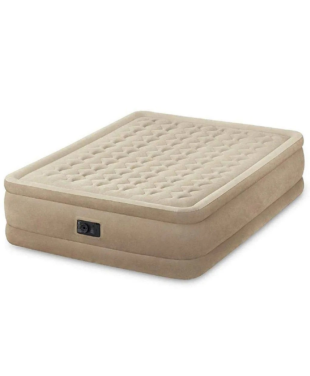 Intex Queen Ultra Plush Fiber-Tech Airbed Air Mattress Bed With Built-in Pump Airbed Portable Camping Airbed Comfortable Bed For Home Camping And Travel-image-39