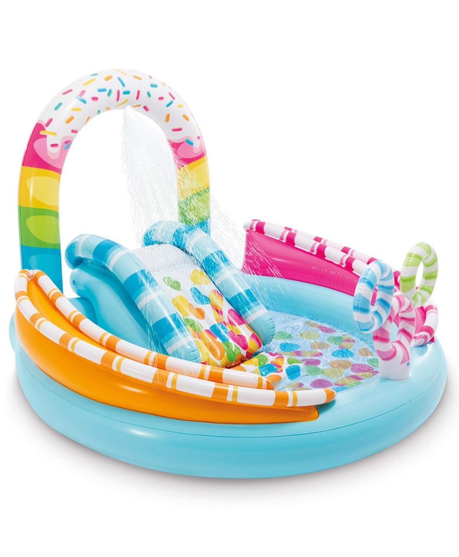 Intex Inflatable Candy Fun Play Center Swim Pool Slide Inflatable Tube Tub for kids-picture-22