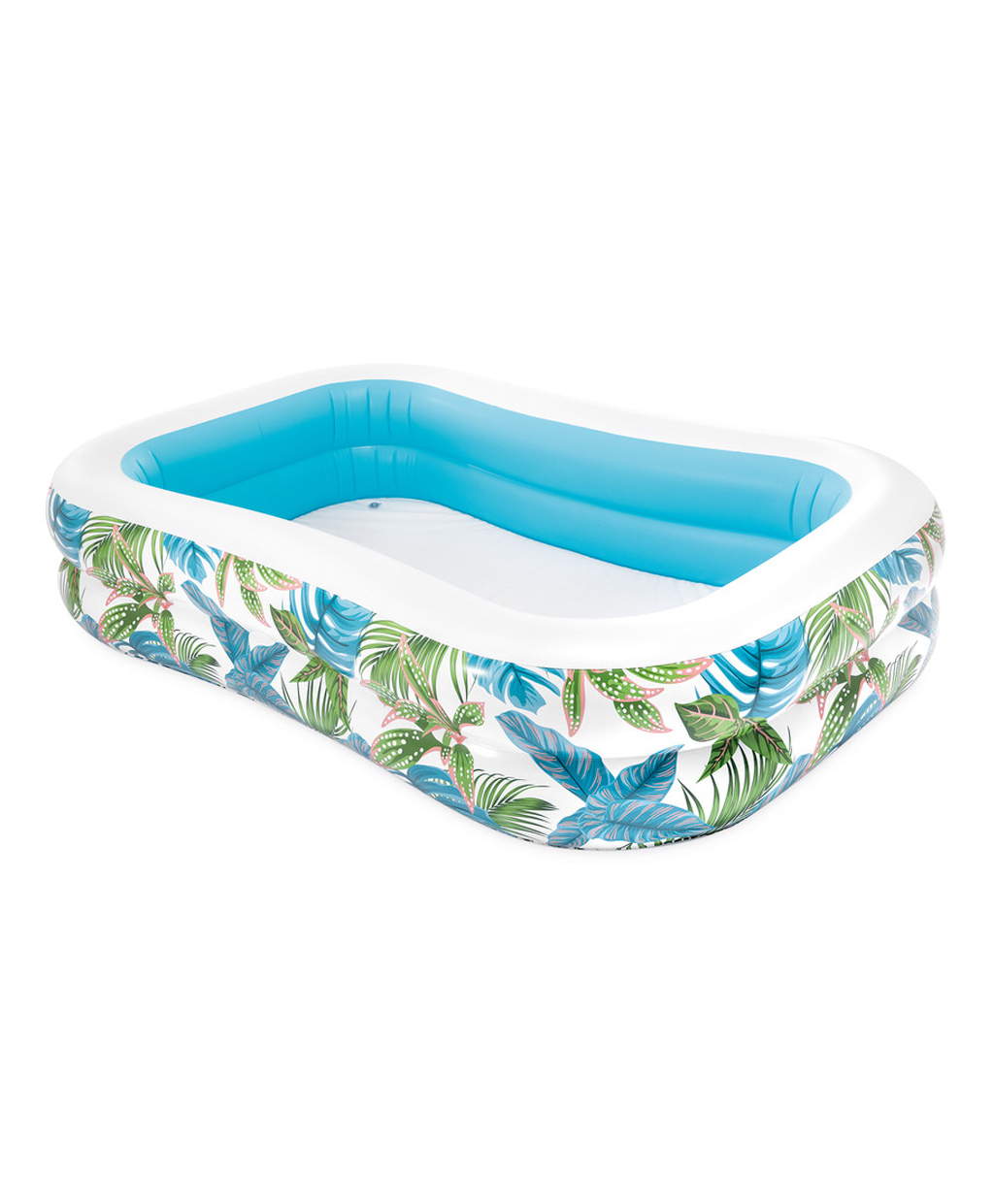 INTEX Inflatable Tropical Swim Center Family Pool tub for kids bath tub-image-39