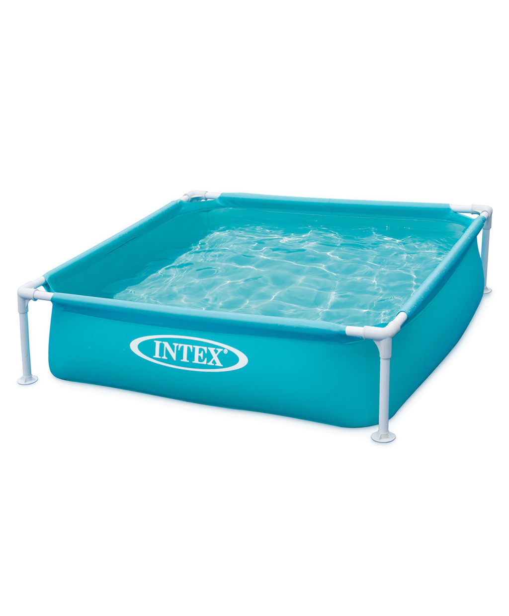 Intex inflatable Mini Frame Swimming Pool, Blue, Steel and PVC, Pink water square tub for kids-picture-15