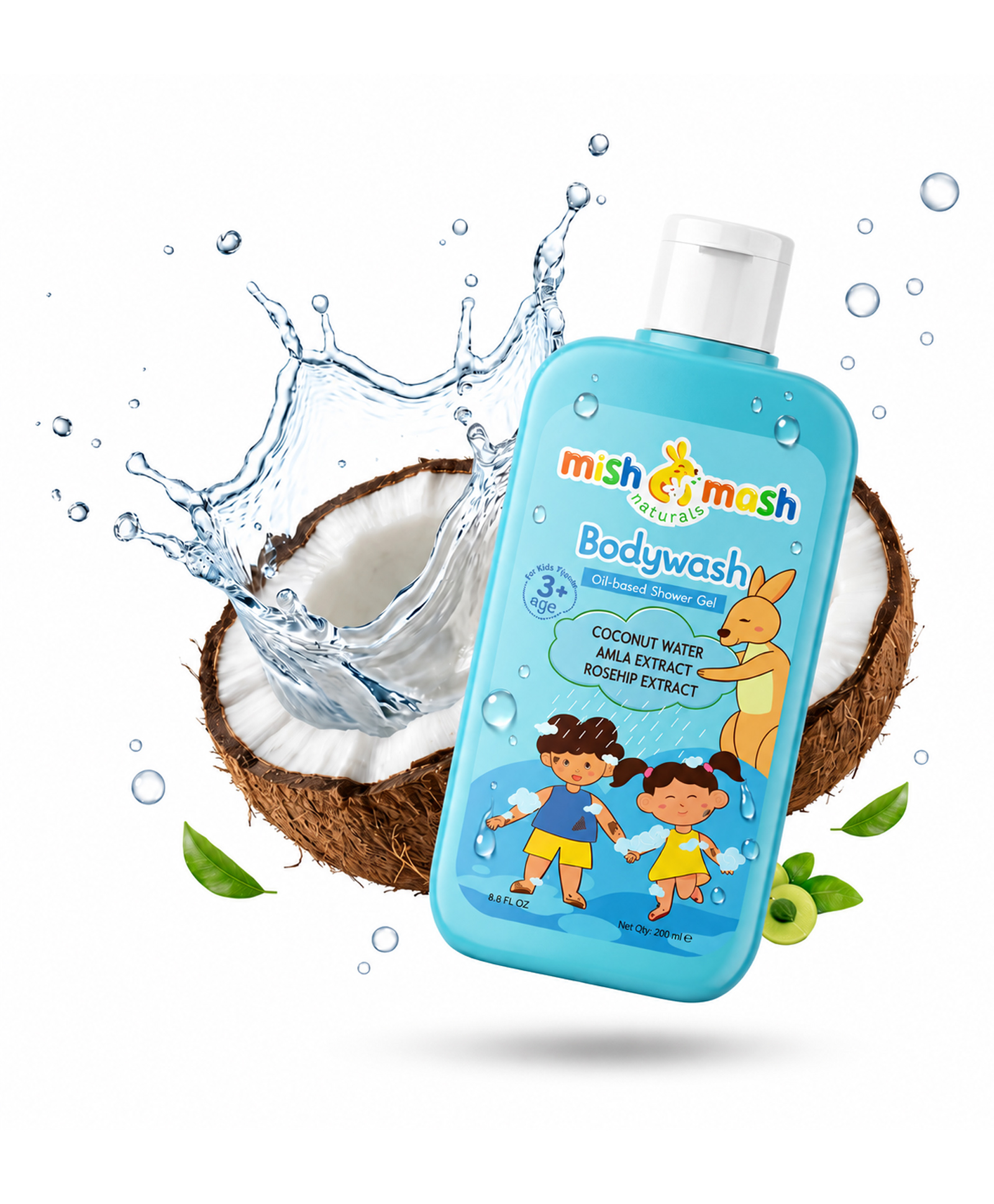 Mishmash Naturals Oil-Based Shower Gel Nourishing Ayurvedic Bath - 200 ml-picture-23