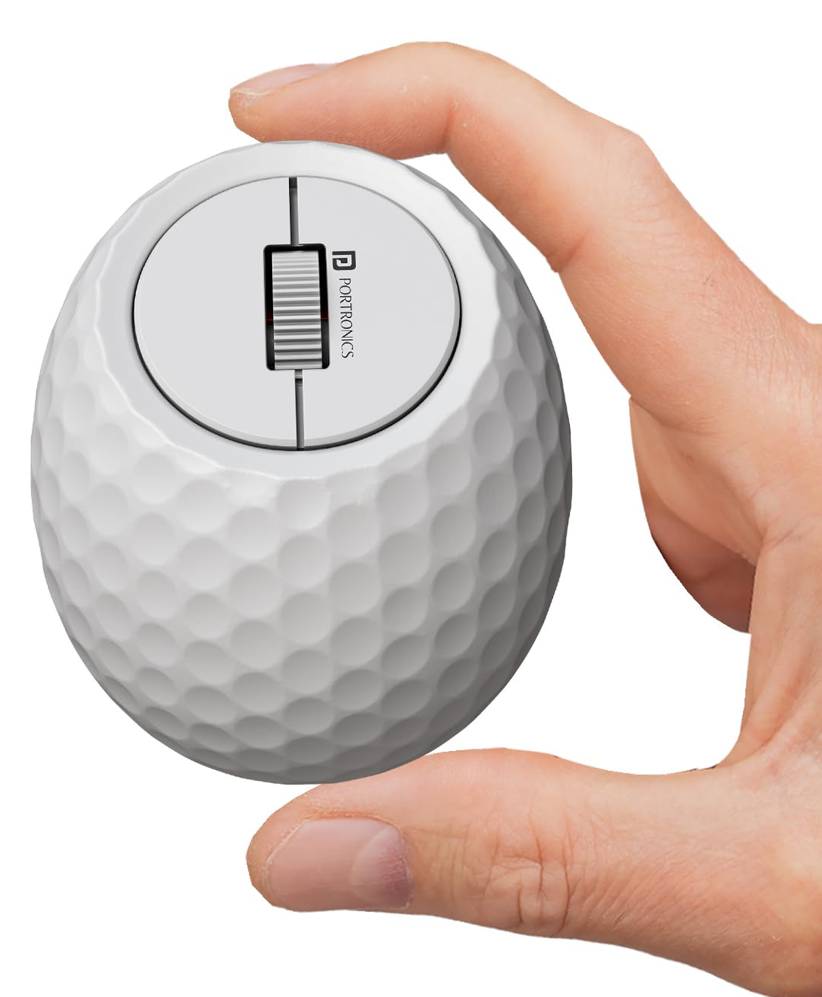 Portronics ToadPlay Golf Mini Wireless Bluetooth Mouse with Dual Wireless Connectivity (BT 2.4 GHz), Rechargeable Battery, Noise-Free Clicking, Multi-Device Pair, Adjust Sensitivity (White)-image-32