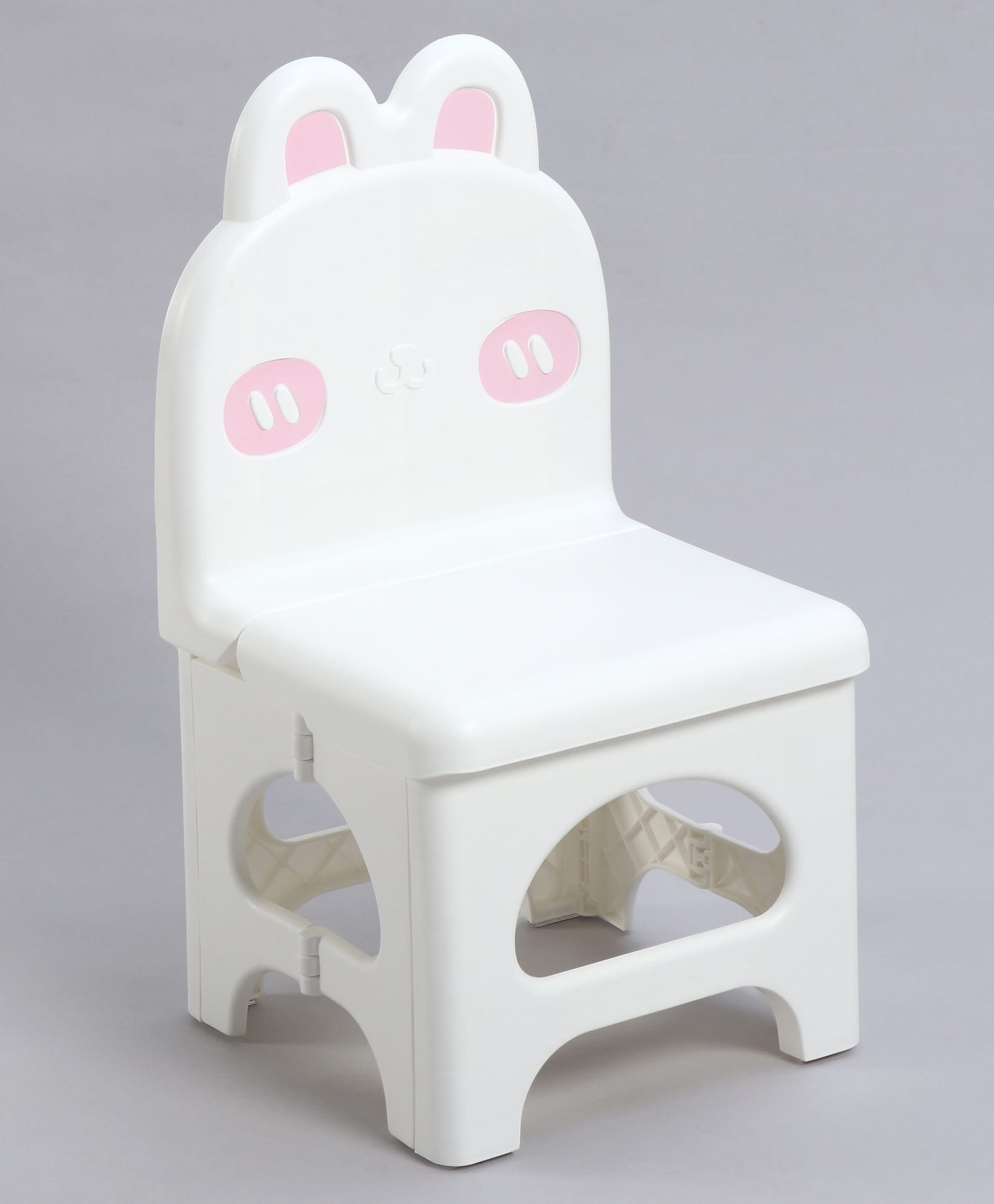 fab n funky Kids Portable Non-Slip Folding Chair - White| Lightweight & Durable| Compact Fold Design| Indoor & Outdoor Use| Home & Classroom Chair-picture-32