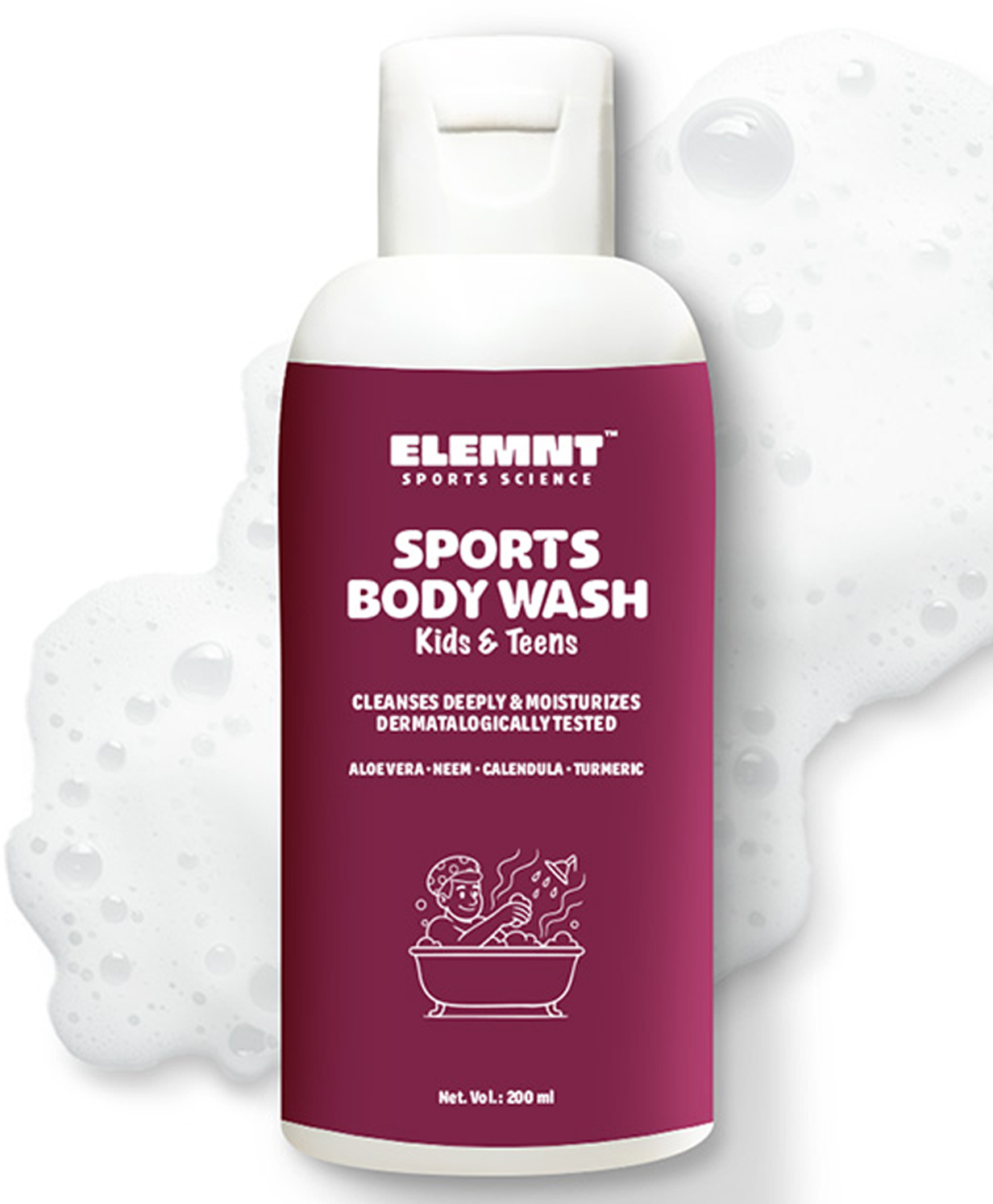 Elemnt Sports Body Wash for Kids & Teens- 200 ml-image-28