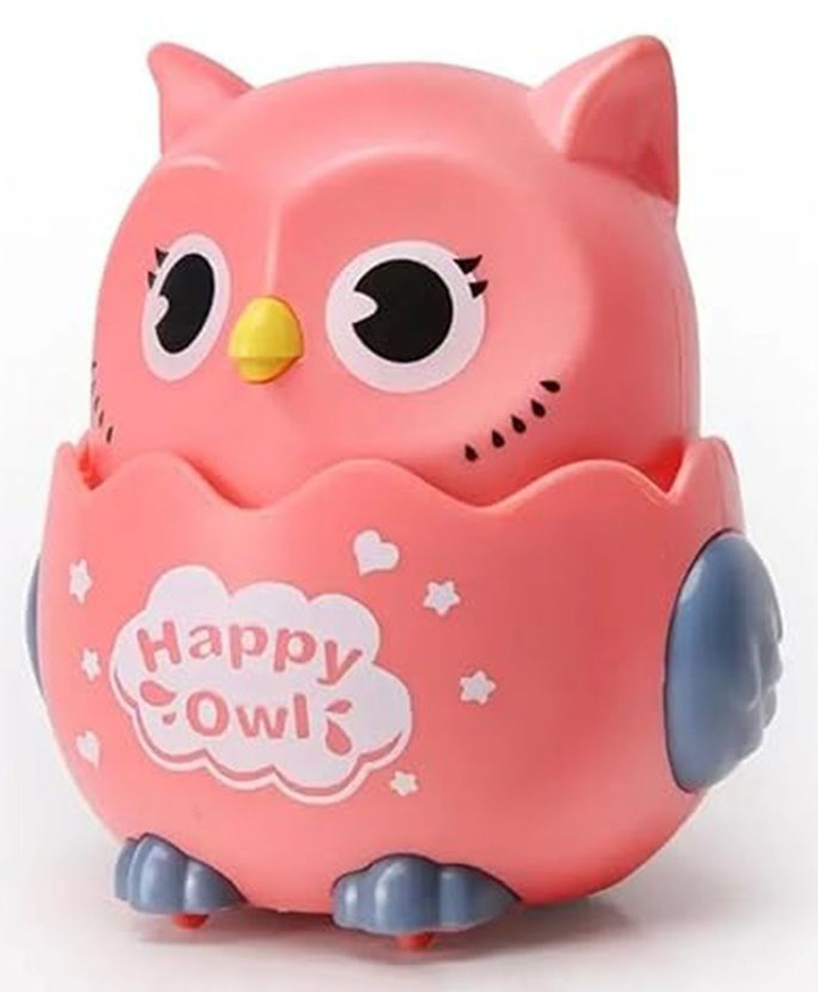 UNIQUEBUYIN Press & Go Owl Toy for Toddlers | Running Wind-Up Baby Owl | Interactive Push & Go Car for Kids 1-5 Years | Fun Toy for Boys & Girls | Plastic Infant Boys Girls Toys for Kids Pack of 2-picture-12