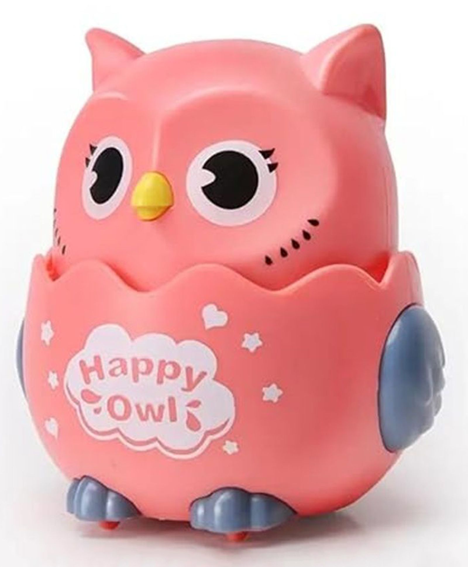 UNIQUEBUYIN Press & Go Owl Toy for Toddlers | Running Wind-Up Baby Owl | Interactive Push & Go Car for Kids 1-5 Years | Fun Toy for Boys & Girls | Plastic Infant Boys Girls Toys for Kids Pack of 1-picture-15