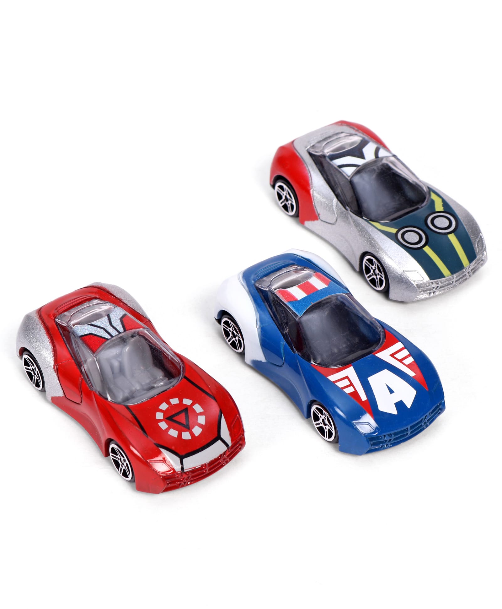 Marvel Go Knight Speed 3 Pack Wave 1 - Red Blue & Silver-image-21