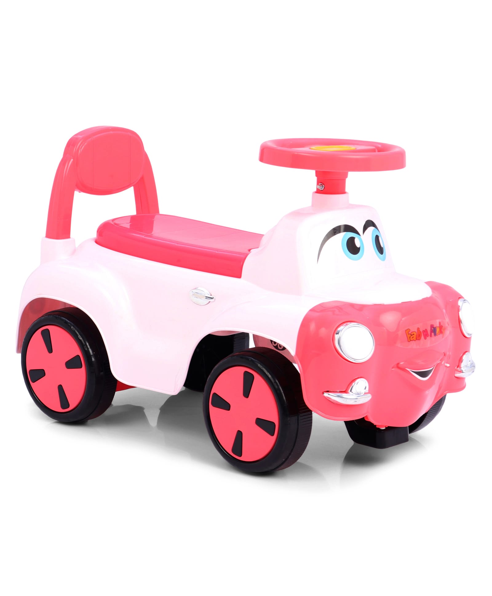 THOMAS Kids Manual Push Ride with Music & Light - Pink| Toy for Kids 1-5 Years | High Backrest| Under Seat Storage| Activity Gifting for Boys & Girls| Foot to floor Operation-image-15