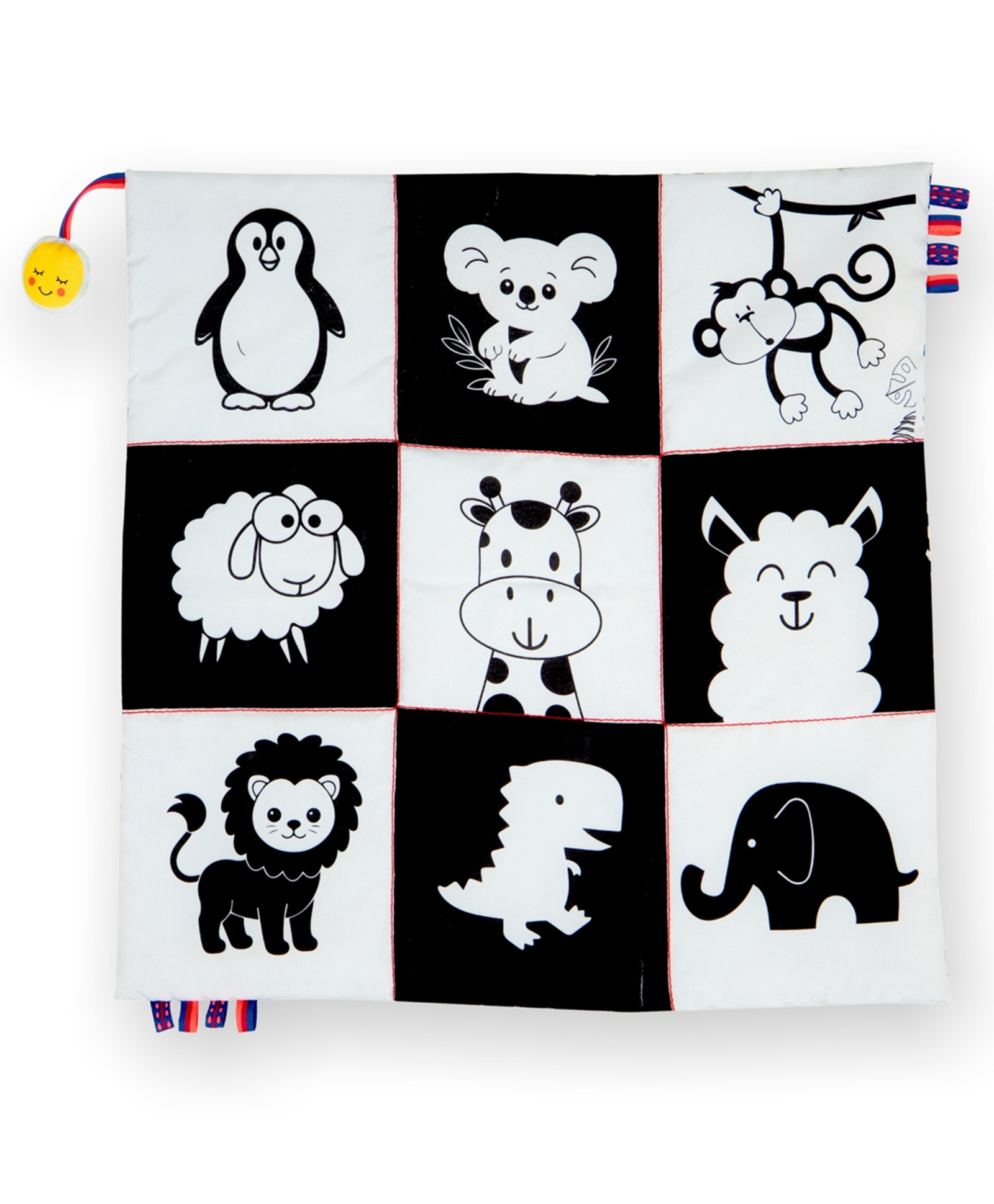 Tidy Sleep - Animals| High Contrast Cloth Mat for Newborns-picture-5