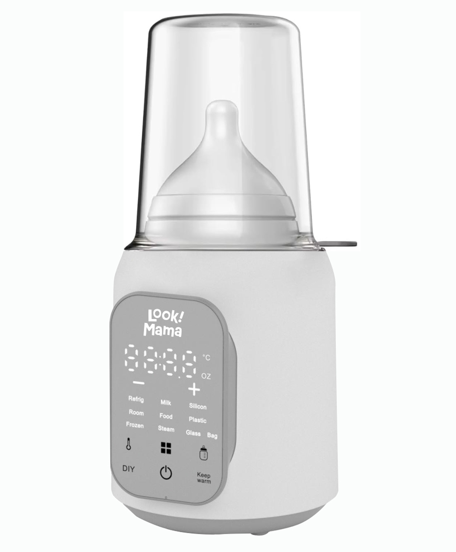 LOOK MAMA Baby Bottle Warmer for Babies Milk, Bottle Steriliser, 3-7 Mins Fast Warming, 24H Keep Warm and Food Heating. Adjustable Temperature and Time Control-image-47