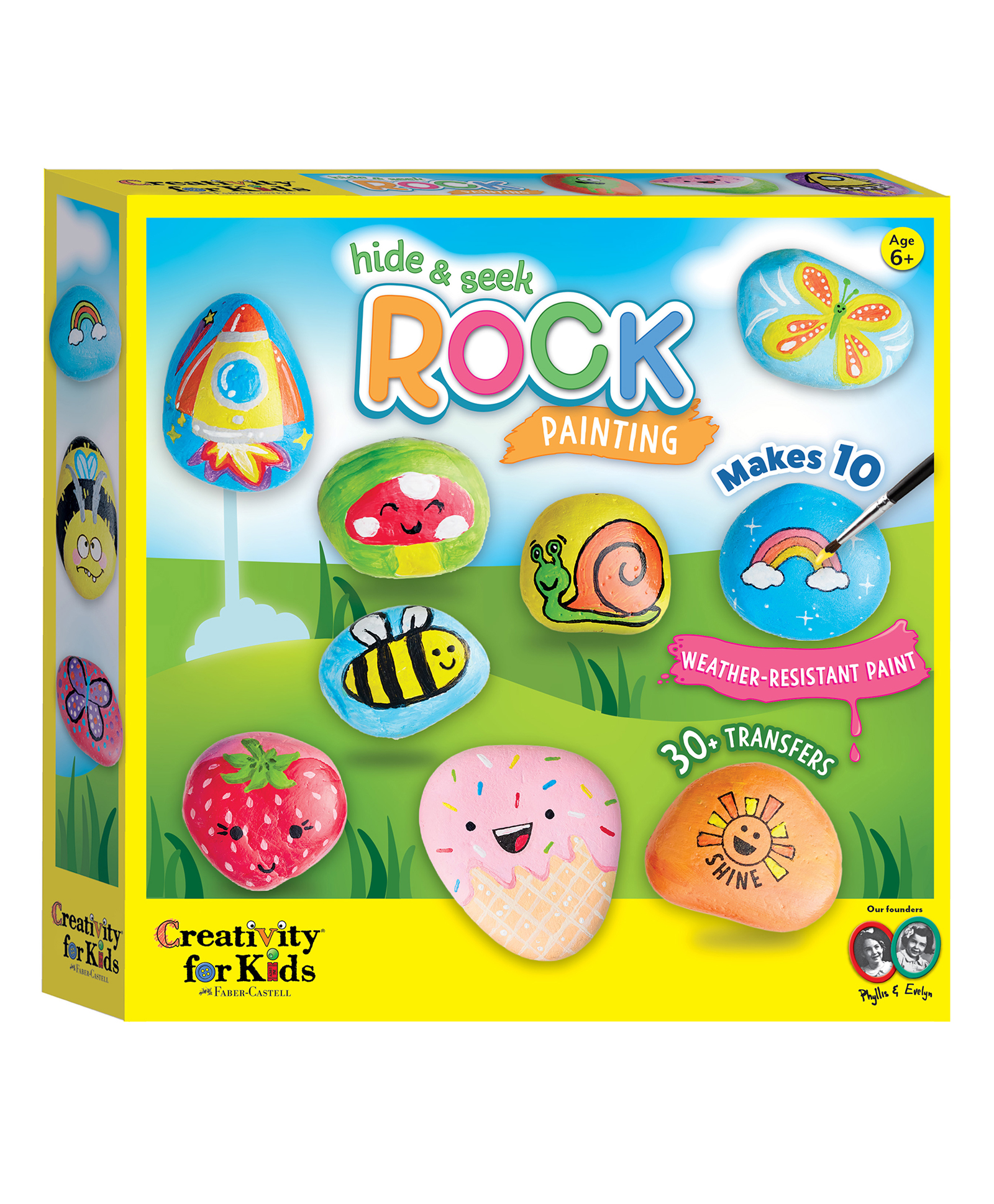 Creativity for Kids Hide & Seek Rock Painting Kit - Multicolor-picture-16