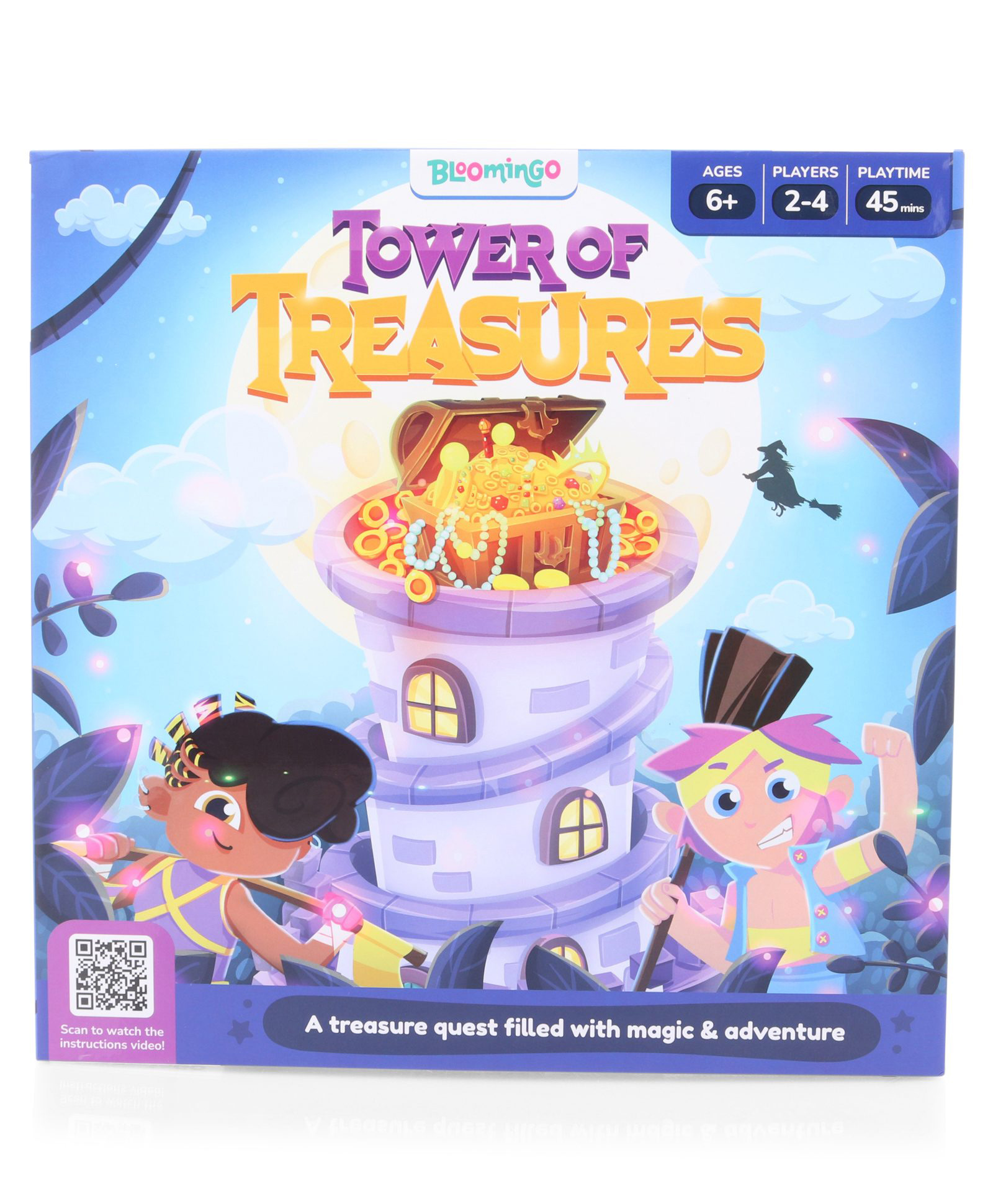 Bloomingo Playshifu Tower of Treasures Quest Board Game - Multicolor-picture-11