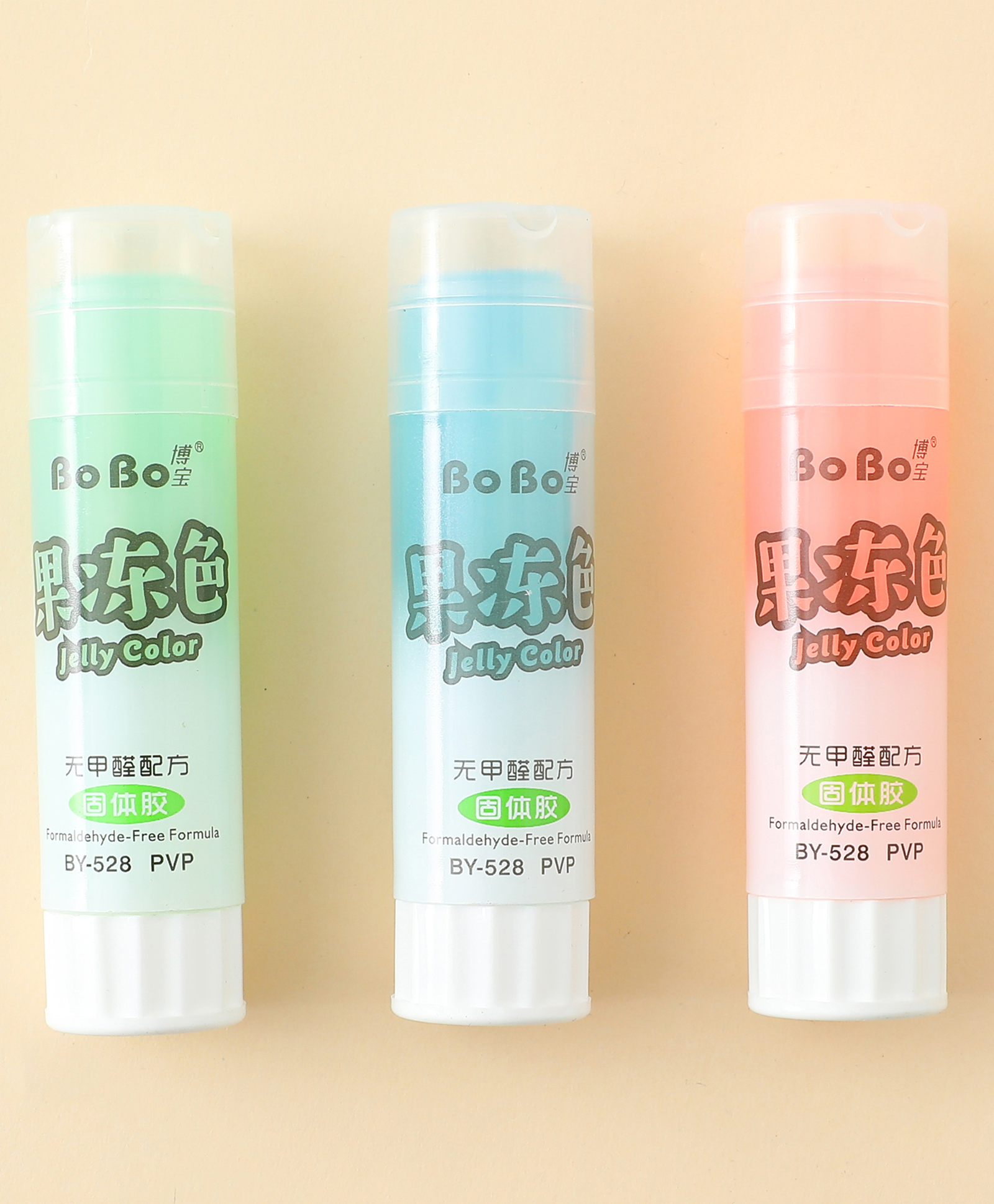 fab n funky Jelly Color Glue Stick PVP Pack of 3| Formaldehyde-Free| Craft & School Adhesive for Kids | Smooth Twist-Up Paper Glue-picture-12