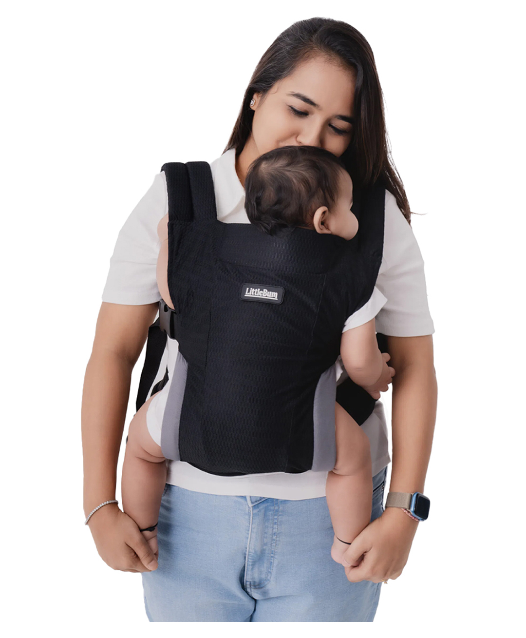 LittleBum baby carrier Lite Black