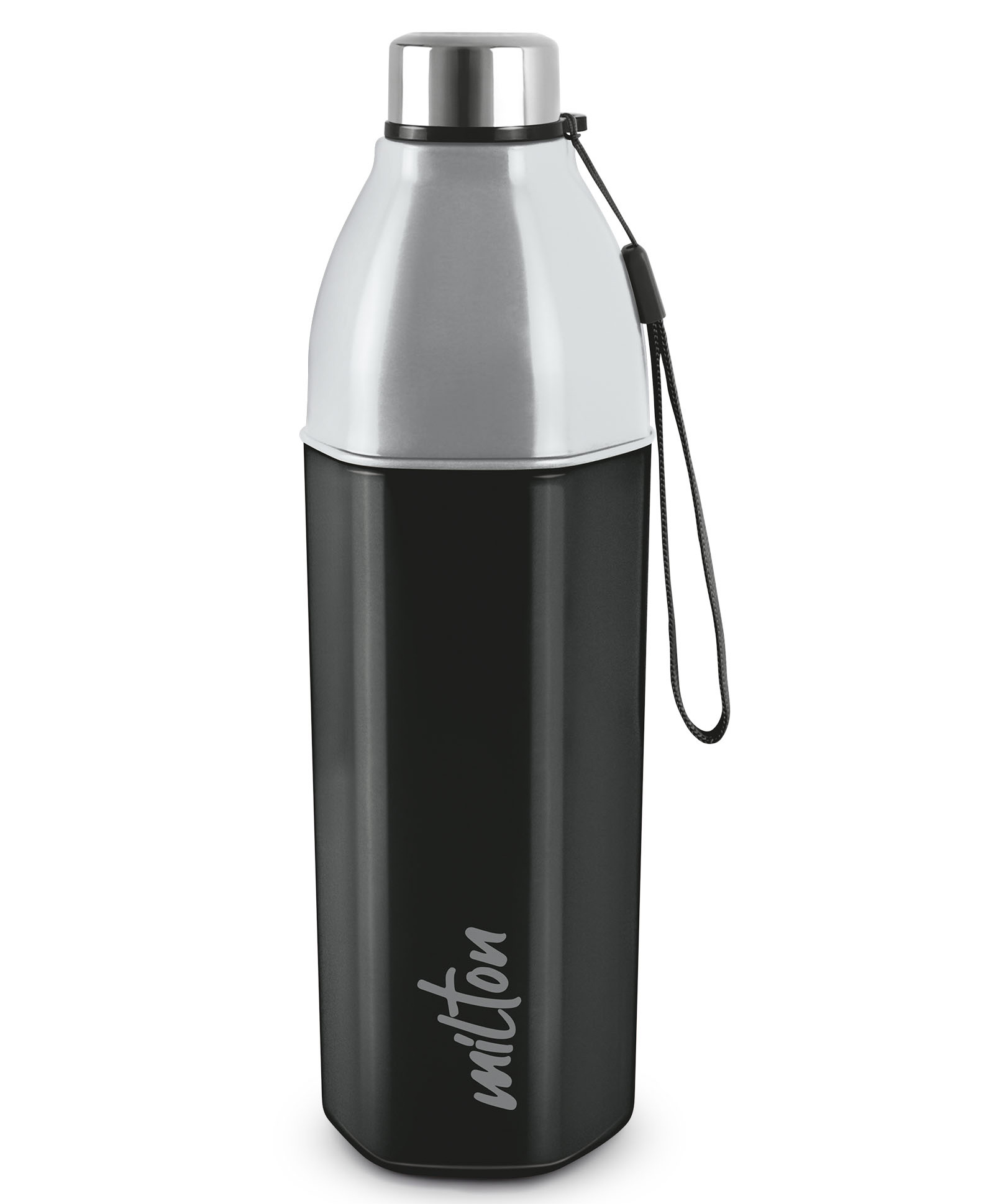 Milton Water Bottle with Kool Hexone 900 PU Insulated with Leak Proof & BPA Free Black - 720 ml-image-36
