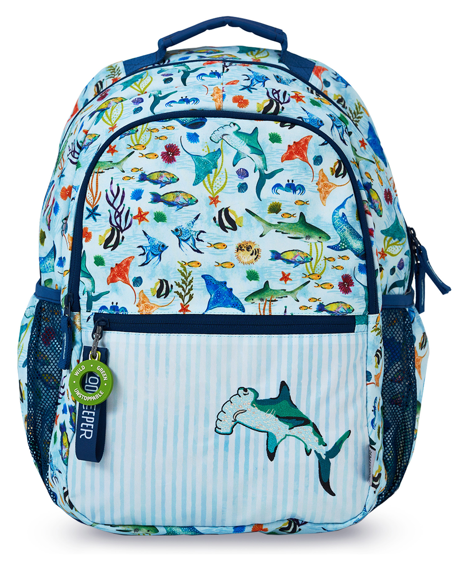 ZOOKEEPER School Bag for Boys & Girls-Emerald Cove Bagckpack Large(sky-blue)-image-39