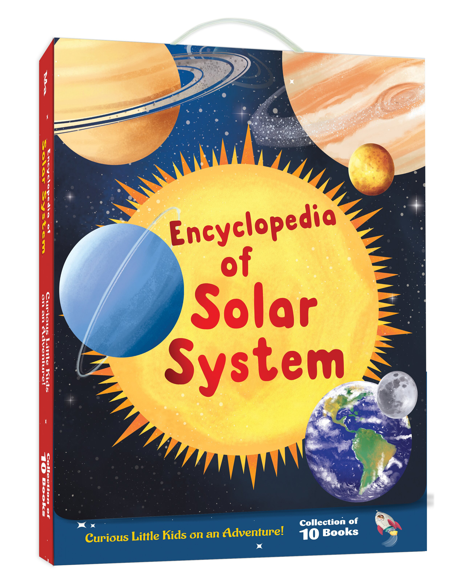 Encyclopedia of Solar System for kids (Illustrated) - Collection of 10 Books | Discover Planets, Sun, and Moon | Educational Encyclopedia Books for kids - English-image-46