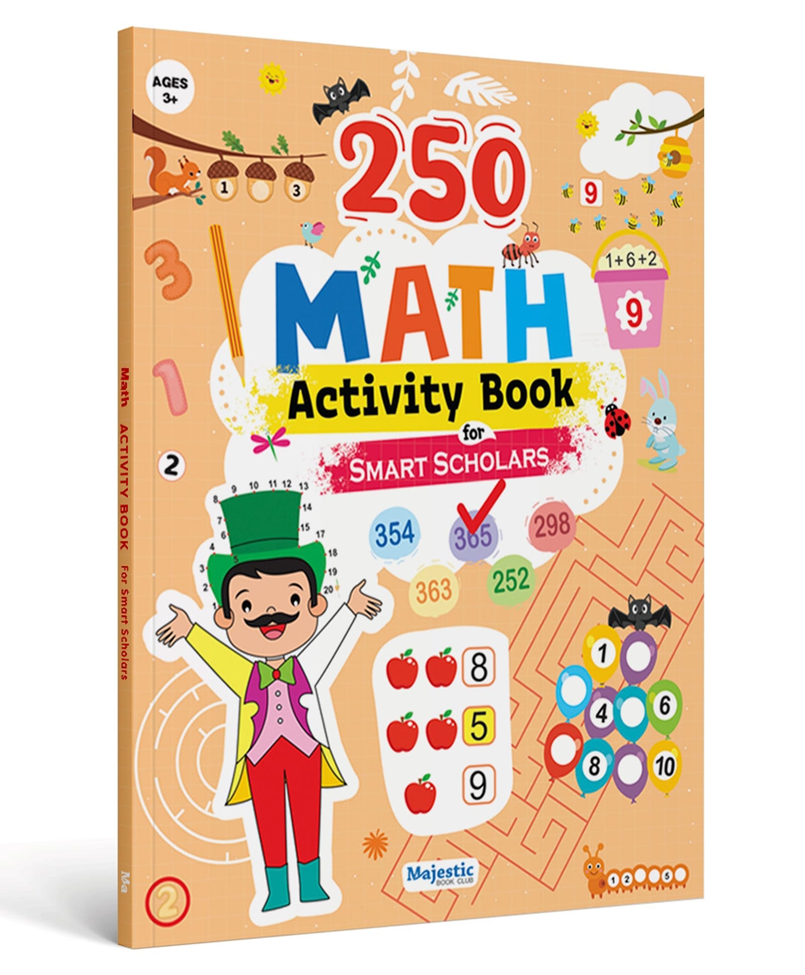 Maths Activity Book for Age 3+ | 250 Engaging, Skill-Booster Activities | Builds Focus and Fine-Motor Skills | Fun Learning-image-48