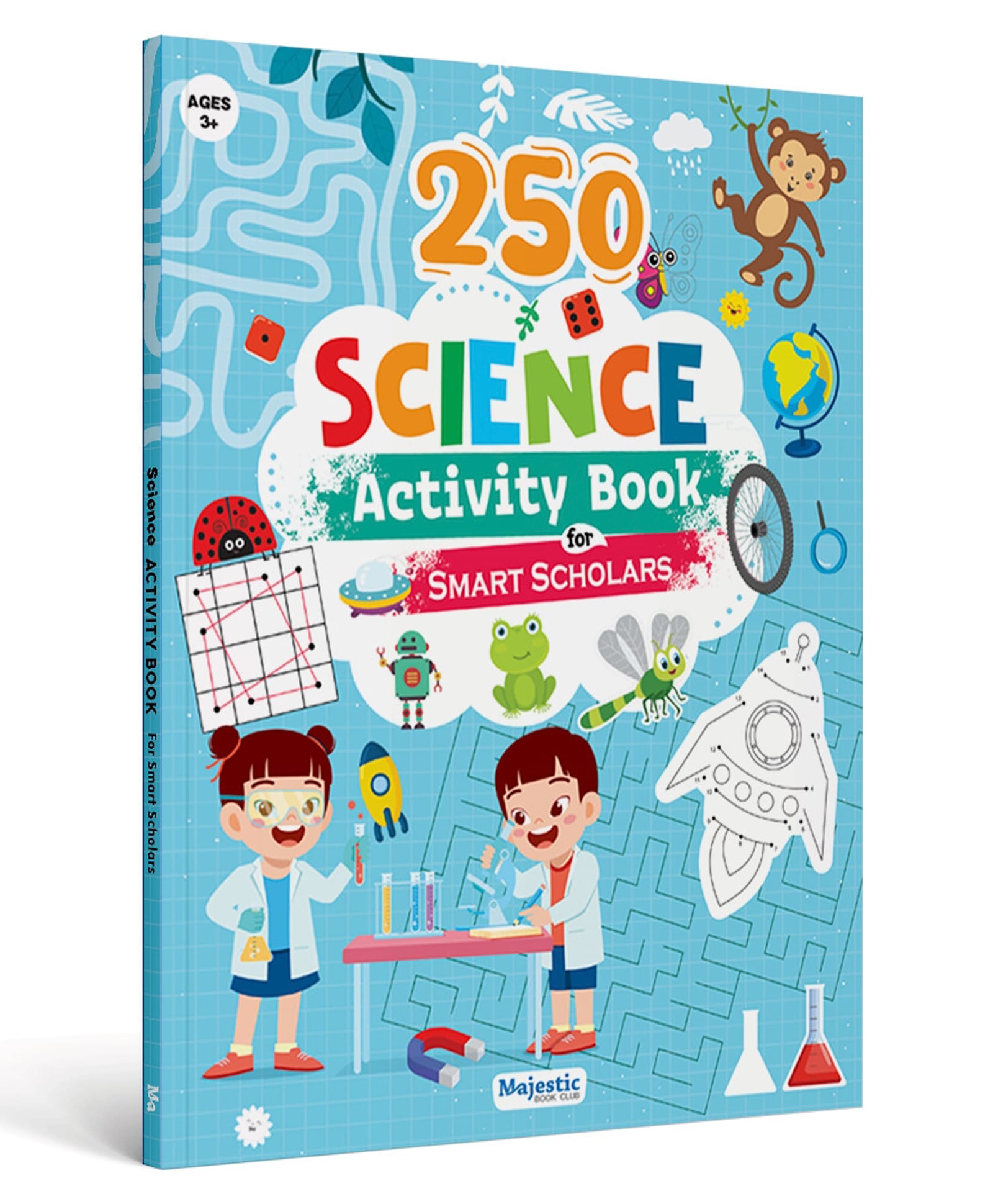 Science Activity Book for Age 3+ | 250 Engaging Activities to Enhance Critical Thinking & Observation Skills | Fun Learning-image-40