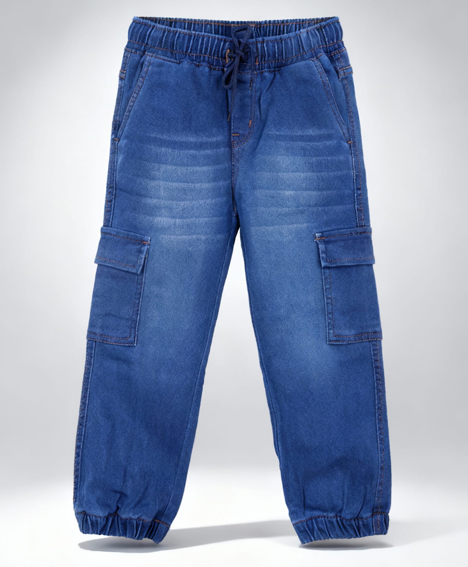 PURPLE UNITED KIDS Denim Woven Washed Jeans - Mid Blue-picture-16