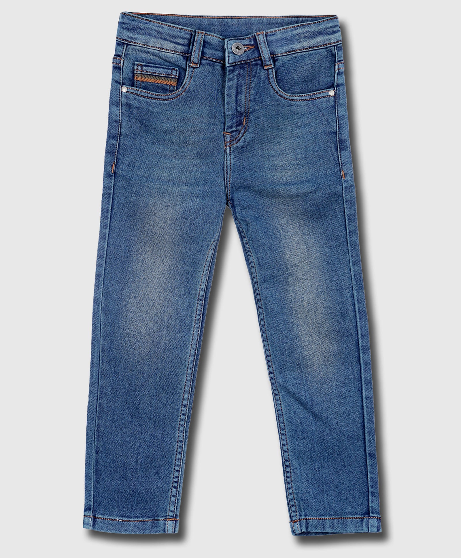 PURPLE UNITED KIDS Denim Woven Washed Jeans - Blue-picture-17