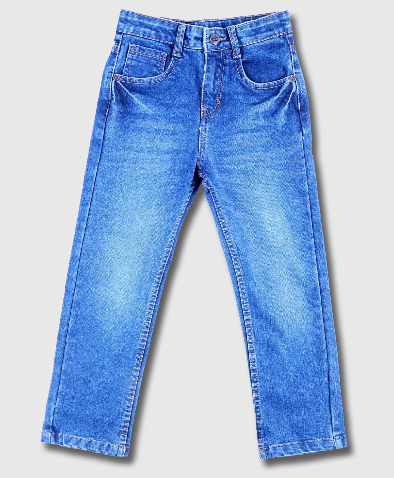 PURPLE UNITED KIDS Denim Woven Mild Washed Jeans - Dark Blue-picture-23