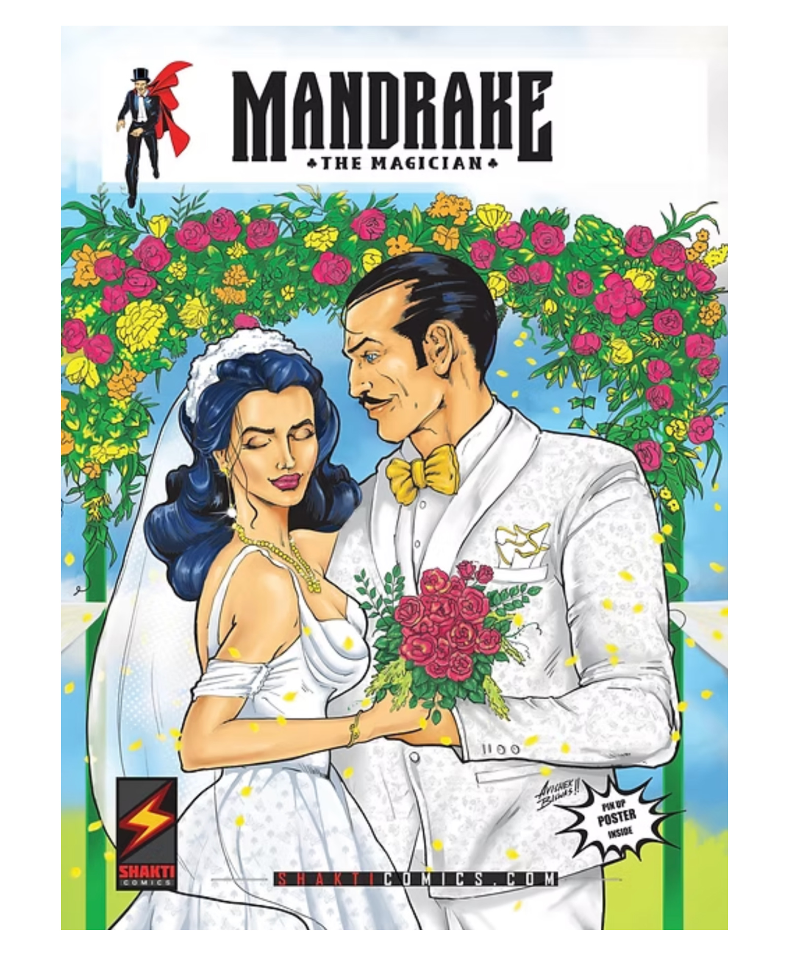 westland books Mandrake: Mandrake Weds Narda by Lee Falk - English-picture-27