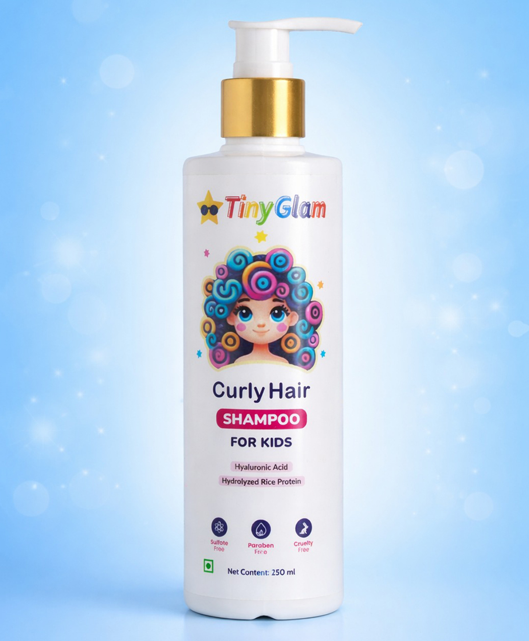 tiny glam TinyGlam Kids Curly Hair Shampoo 250 ml-picture-10