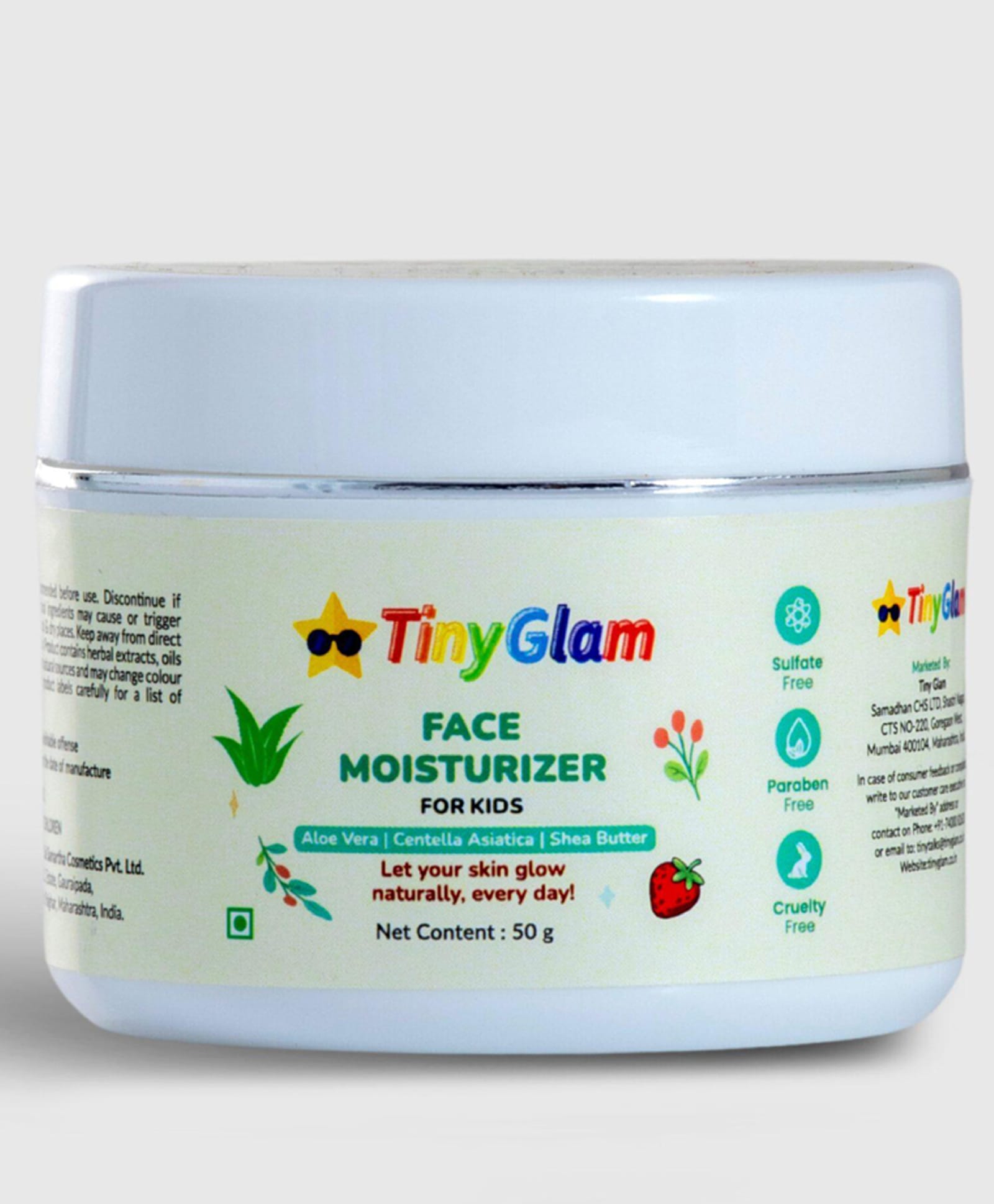 Tiny Glam Kids Hydrating Face Moisturizer - 50 g-image-18