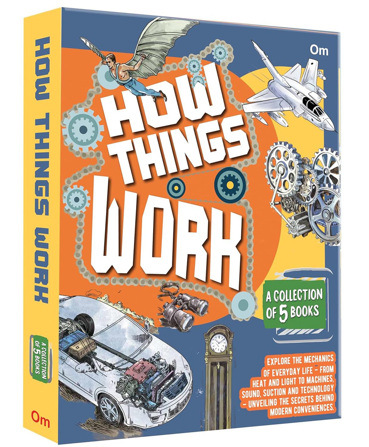 How Things Work: Collection of 5 Books Boxset | Technology, Machines, Light, Sound and Computers and Heat and Temperature - English-image-39