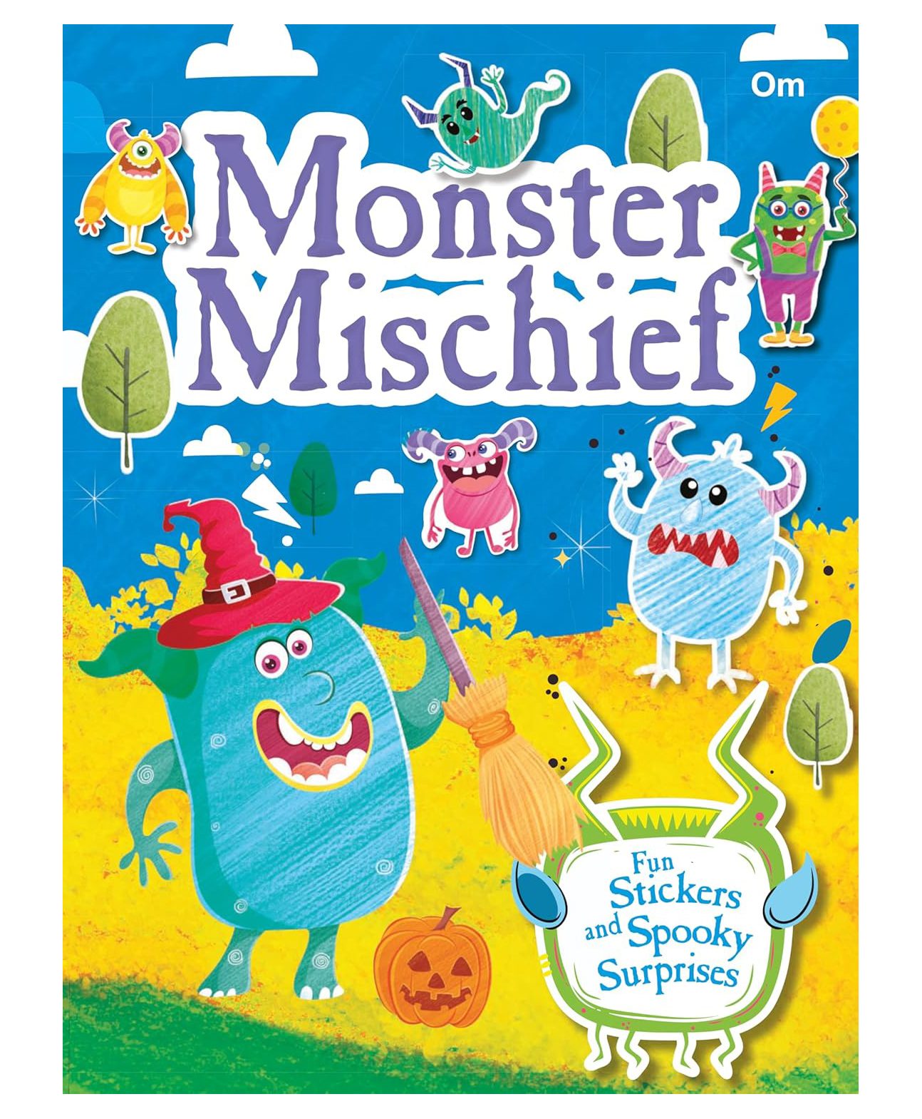 Monster Mischief: Fun Stickers and Spooky Surprises | Sticker Activity Book-English-image-38