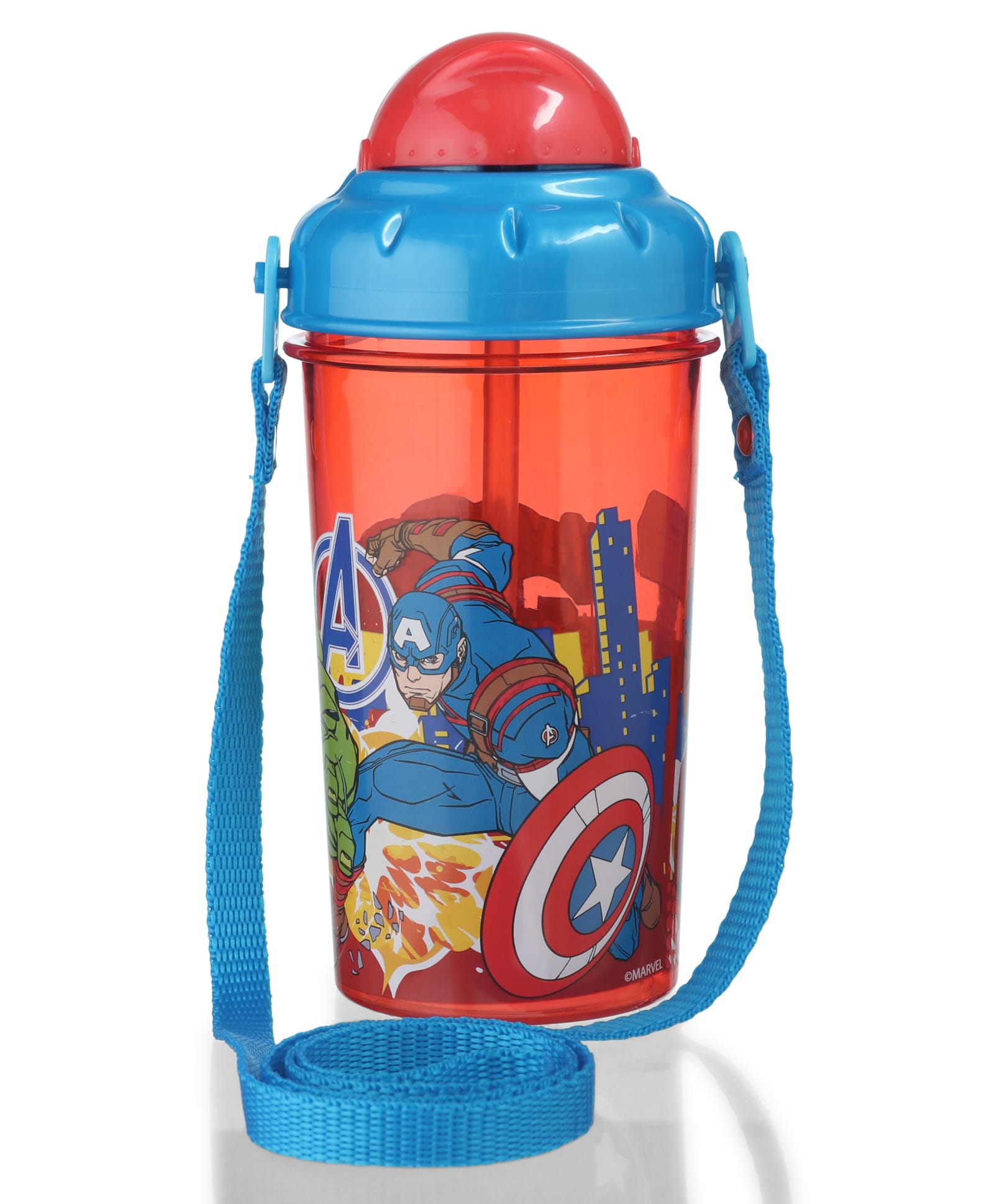 Avengers Store Single Wall Canteen Bombers Sipper Bottle Red - 465 ml-picture-16
