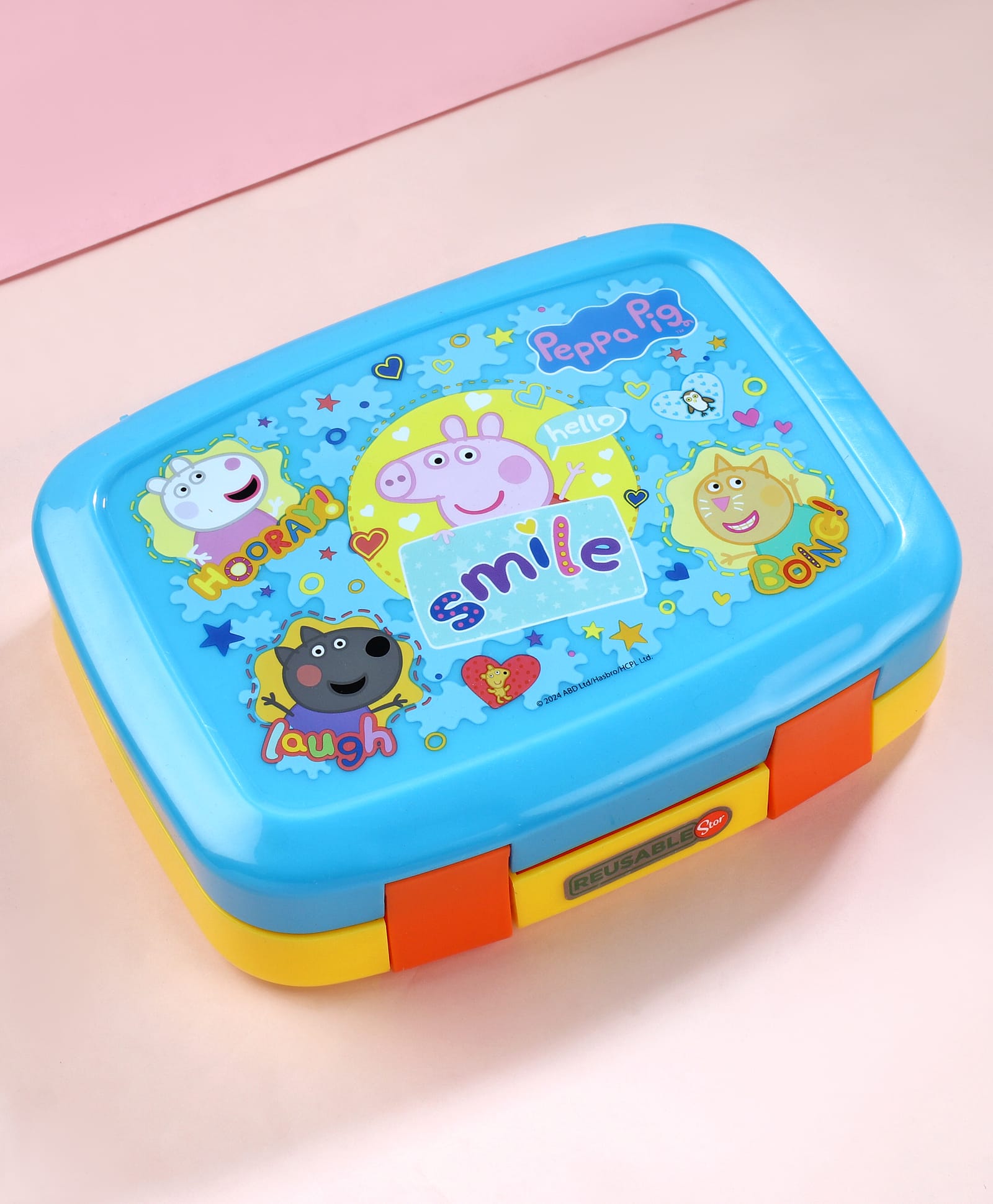 PEPPA PIG Stor Bentopro Sandwich Box - Blue-picture-8