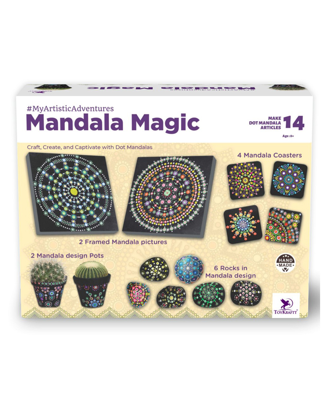 TOYKRAFTT Mandala Magic Art and Craft Kit for Girls 9-12-picture-25