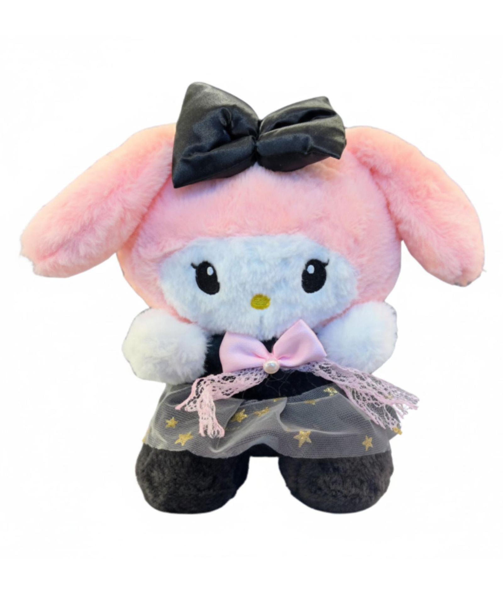 Kids Mandi Kawai Melody Bow Frock Kitty - Pink, 17x8x22 CM, Cute Dress for Girls, Adorable Kitty Design, Perfect for Parties, Comfortable Fit, Trendy Fashion- Height 22 cm-image-18