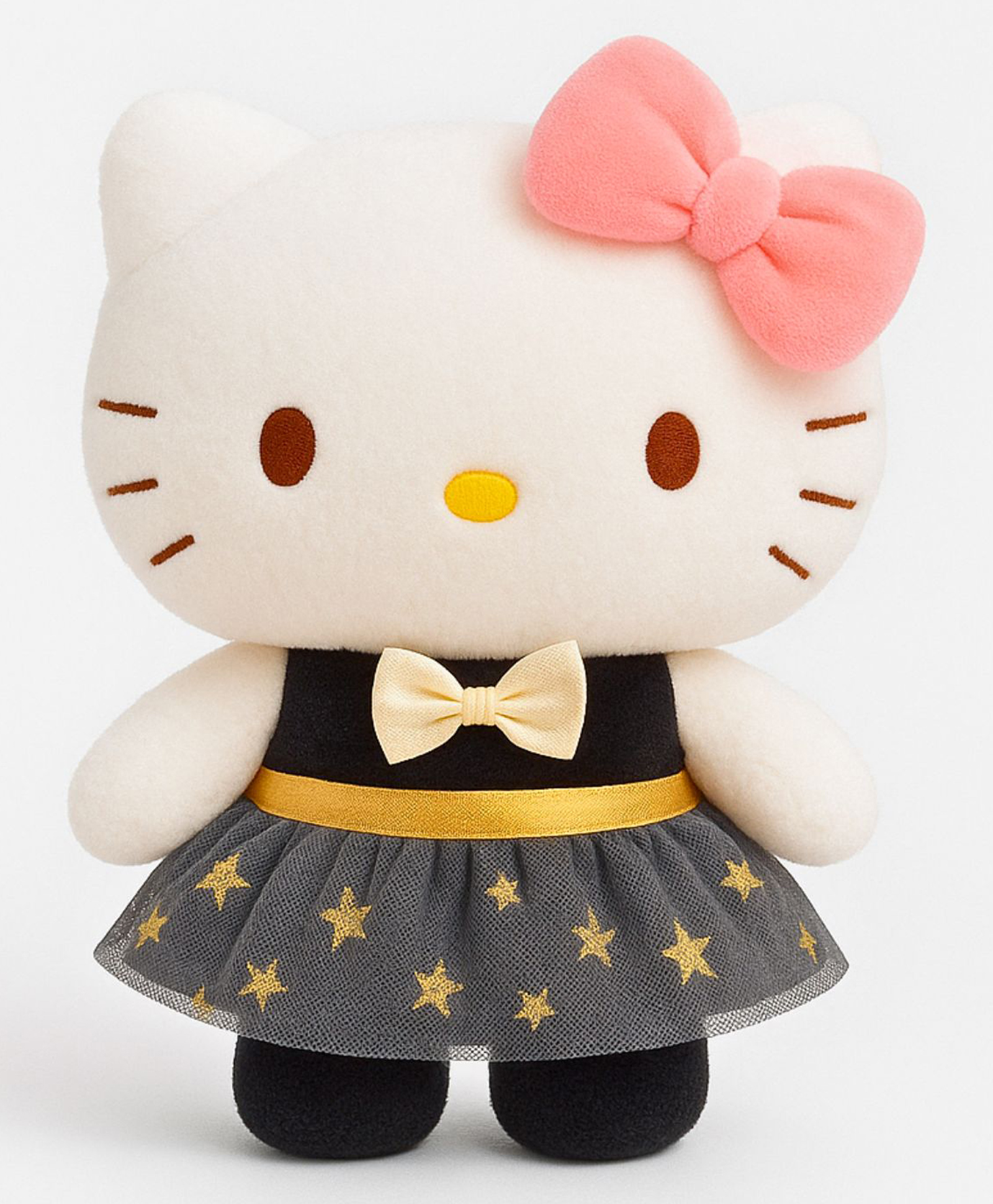 Kids Mandi Kawai Bow Frock Kitty - Black, 16x7x22 CM, Cute Cat Dress for Girls, Adorable Kawaii Fashion, Stylish Party Outfit, Comfortable Everyday Wear-Height 22 cm-picture-11