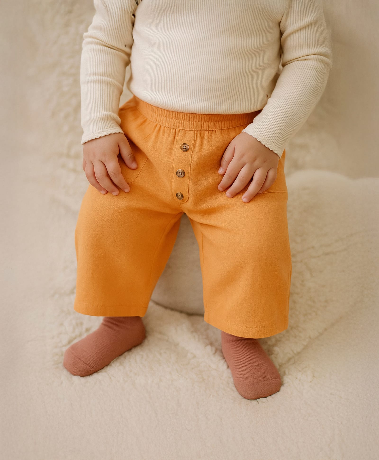 Somersault Cotton Woven Trousers - Yellow-picture-26