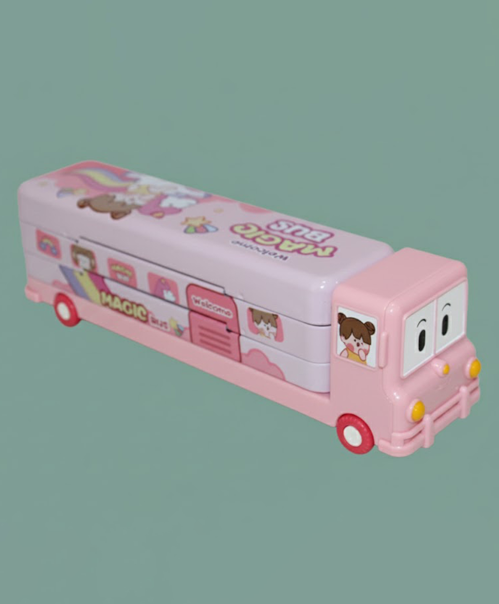 Rushabh Novelty Metal Pencil Box B-662-26-Pink-picture-11