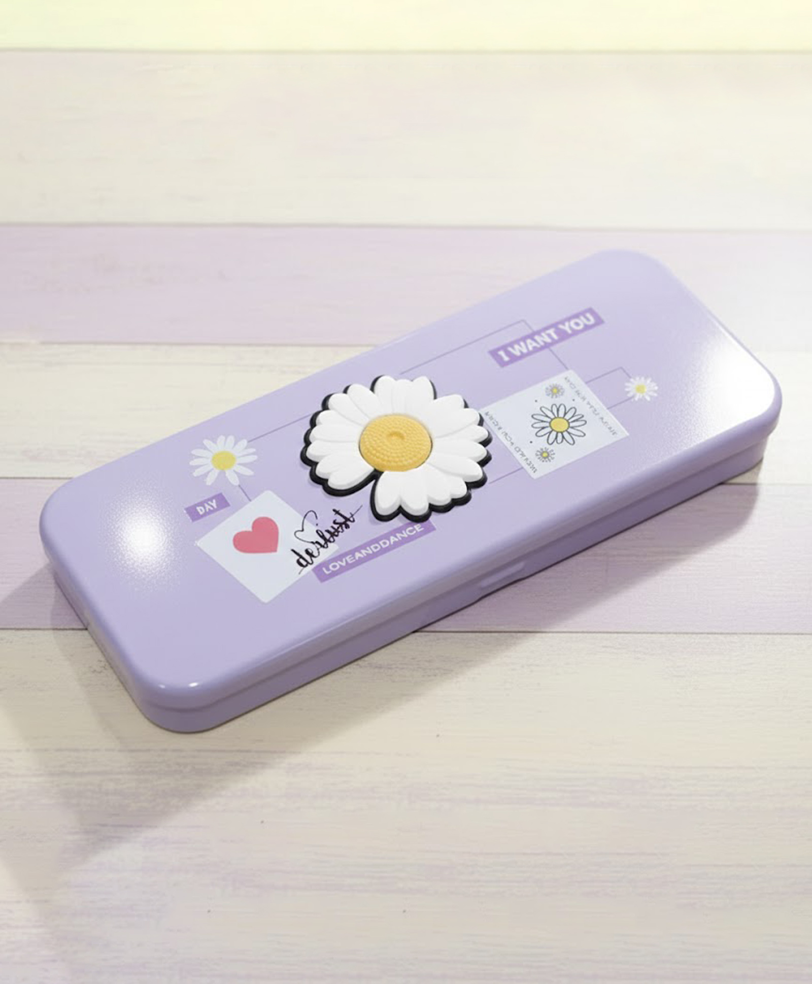 Rushabh Novelty Metal Pencil Box B-718-Purple-image-37