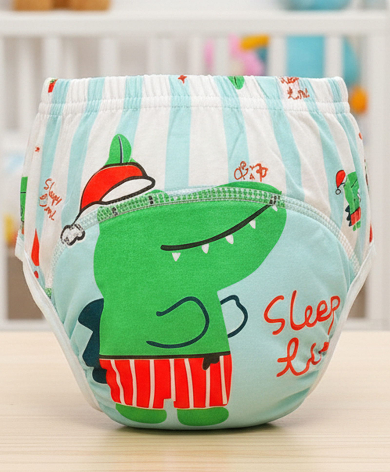 Baby Moo Jolly Dino Reusable Cloth Toddler Training Pants - Multicolour-picture-6
